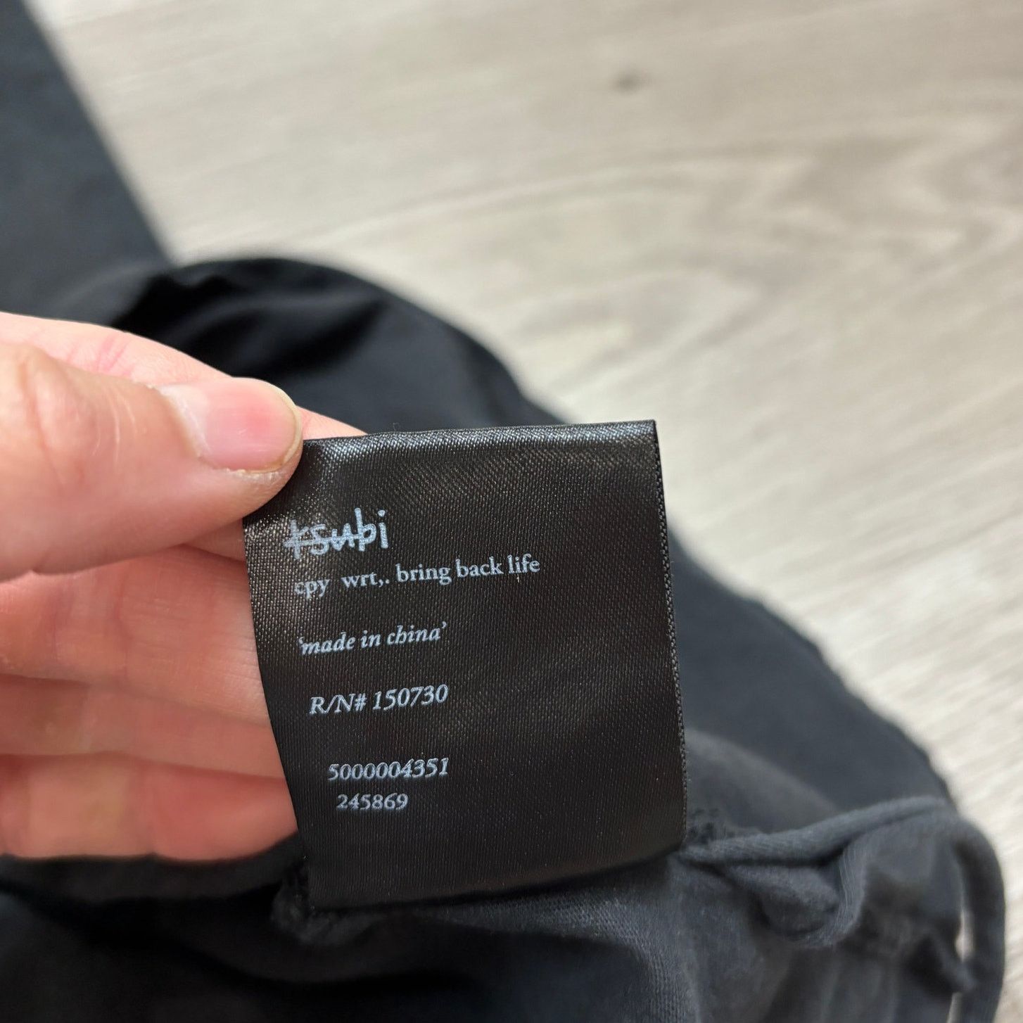 Ksubi Rare Ksubi Bing Back Life Tee Shirt Men's Large Streetwear Size US L / EU 52-54 / 3 - 9 Thumbnail