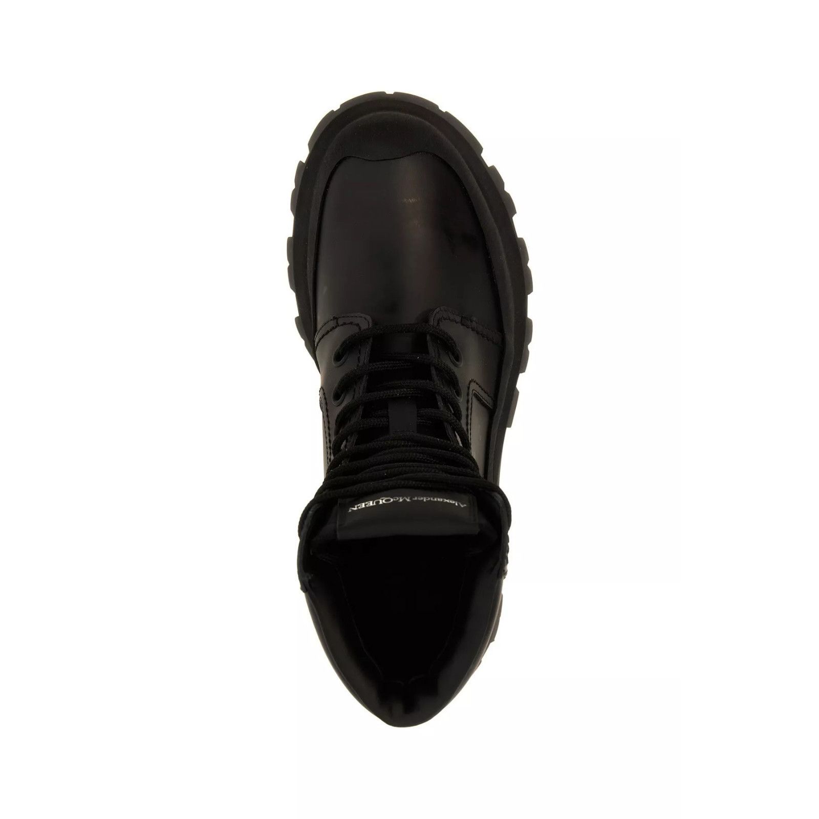 Alexander McQueen ALEXANDER MCQUEEN Men's Black Leather Boots New & Authentic Size US 9 / EU 42 - 4 Thumbnail