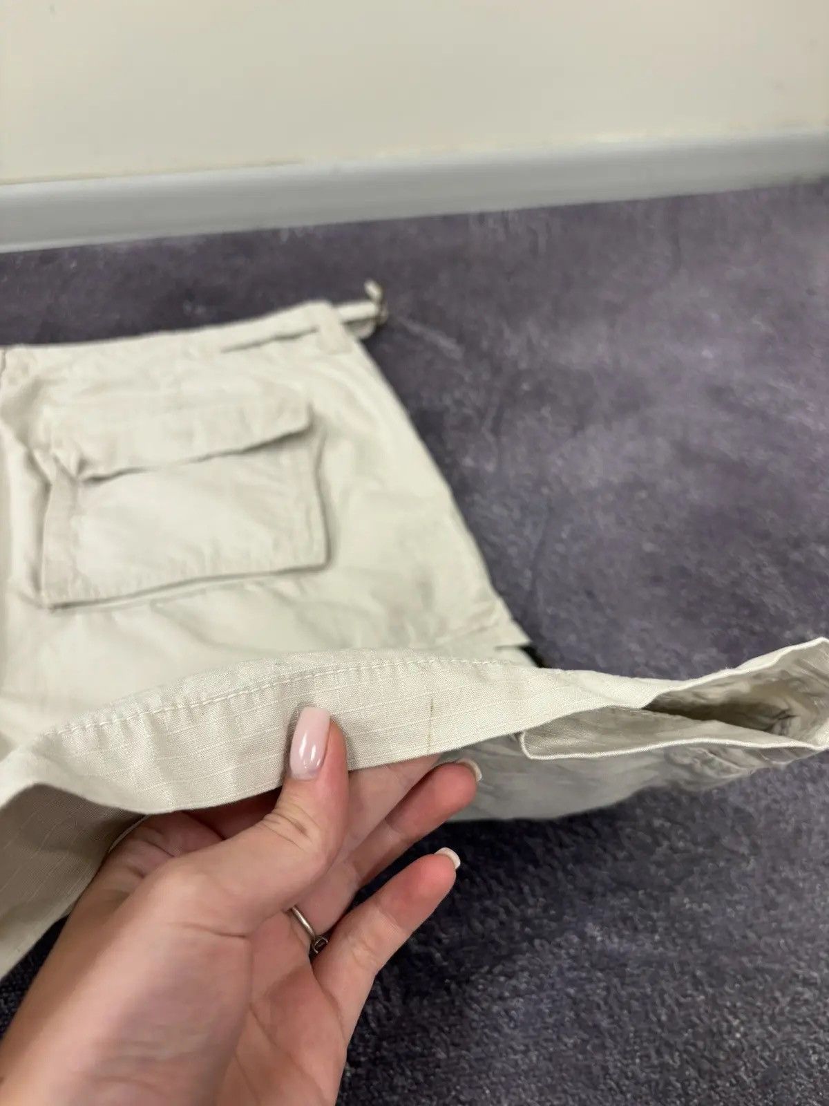 Polo Ralph Lauren × Ralph Lauren × Vintage Vintage Polo Jeans Ralph Lauren Utility Baggy Cargo Shorts Size US 38 / EU 54 - 17 Thumbnail