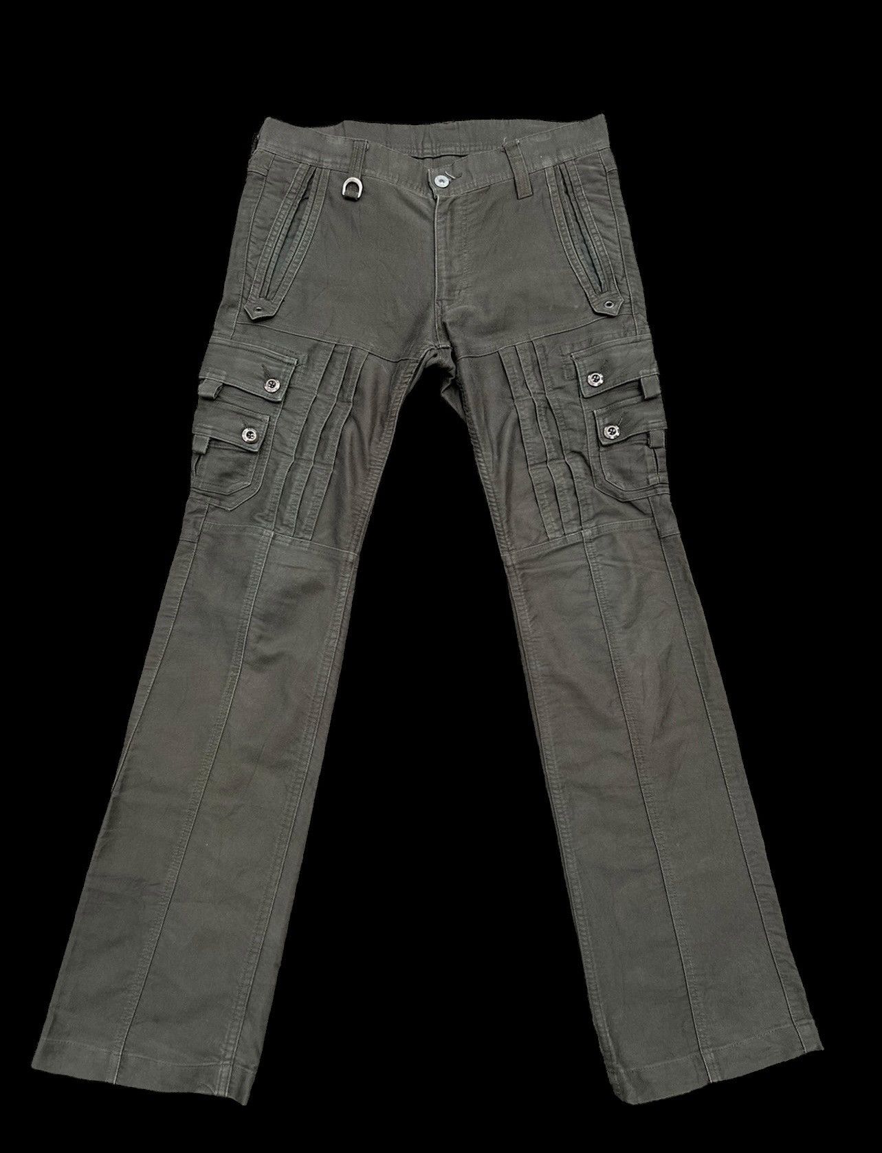 Nicole Club NICOLE Multi Pocket Cargo Trouser Pant Size US 30 / EU 46 - 1 Thumbnail