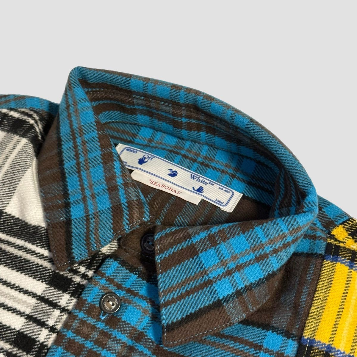 Off-White Off-White Colourblock OverShirt Size US S / EU 44-46 / 1 - 3 Thumbnail