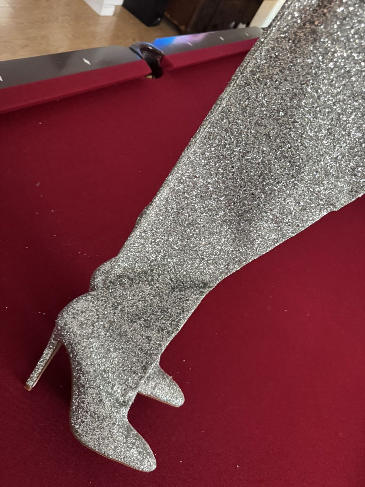 Other Glitter over the knee-high boots Size US 8 / IT 38 - 4 Thumbnail