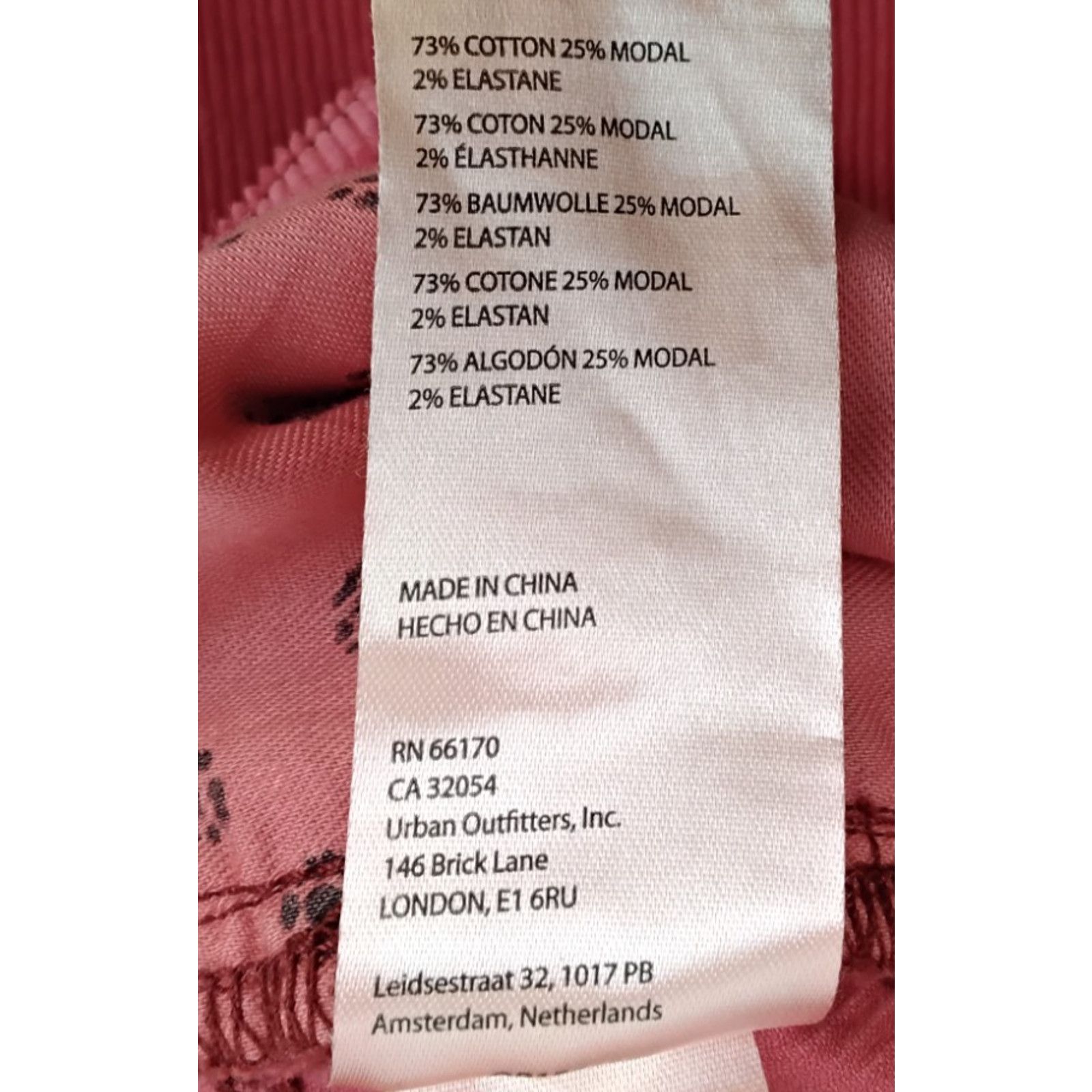Anthropologie Anthropologie Pilcro Corduroy Pants Women's 29 Tall Pink NWT Size 29" - 10 Thumbnail