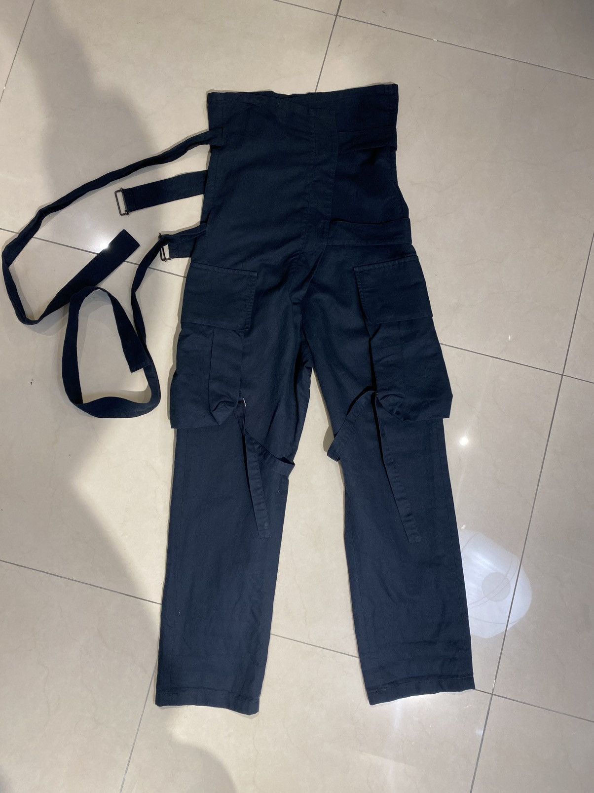 Ann Demeulemeester Ann Demeulemeester Bondage Strap Cargo Pants Size US 36 / EU 52 - 4 Thumbnail