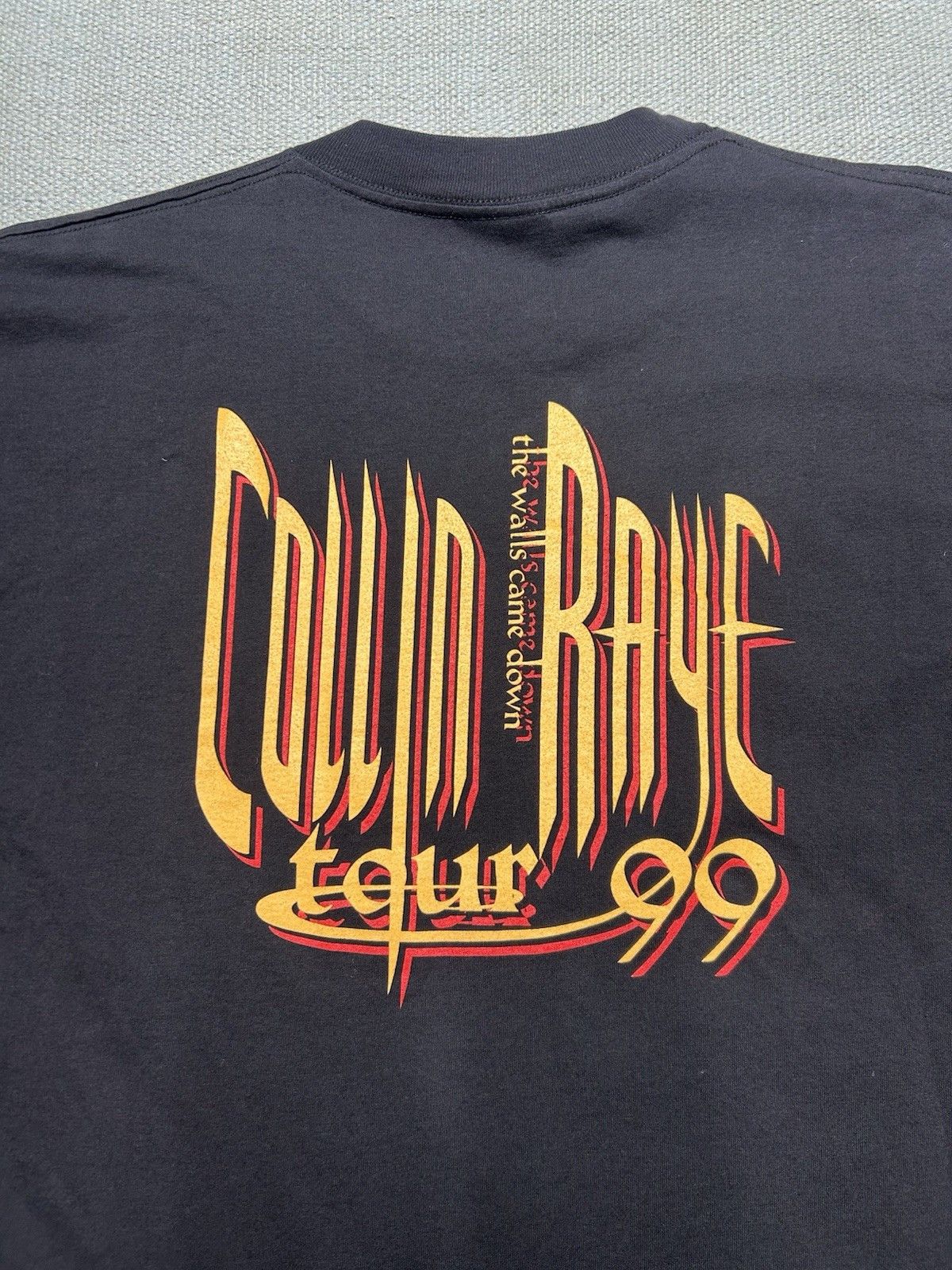 Vintage 90s t shirt Collin Raye the walls came down country band XL Size US XL / EU 56 / 4 - 7 Thumbnail
