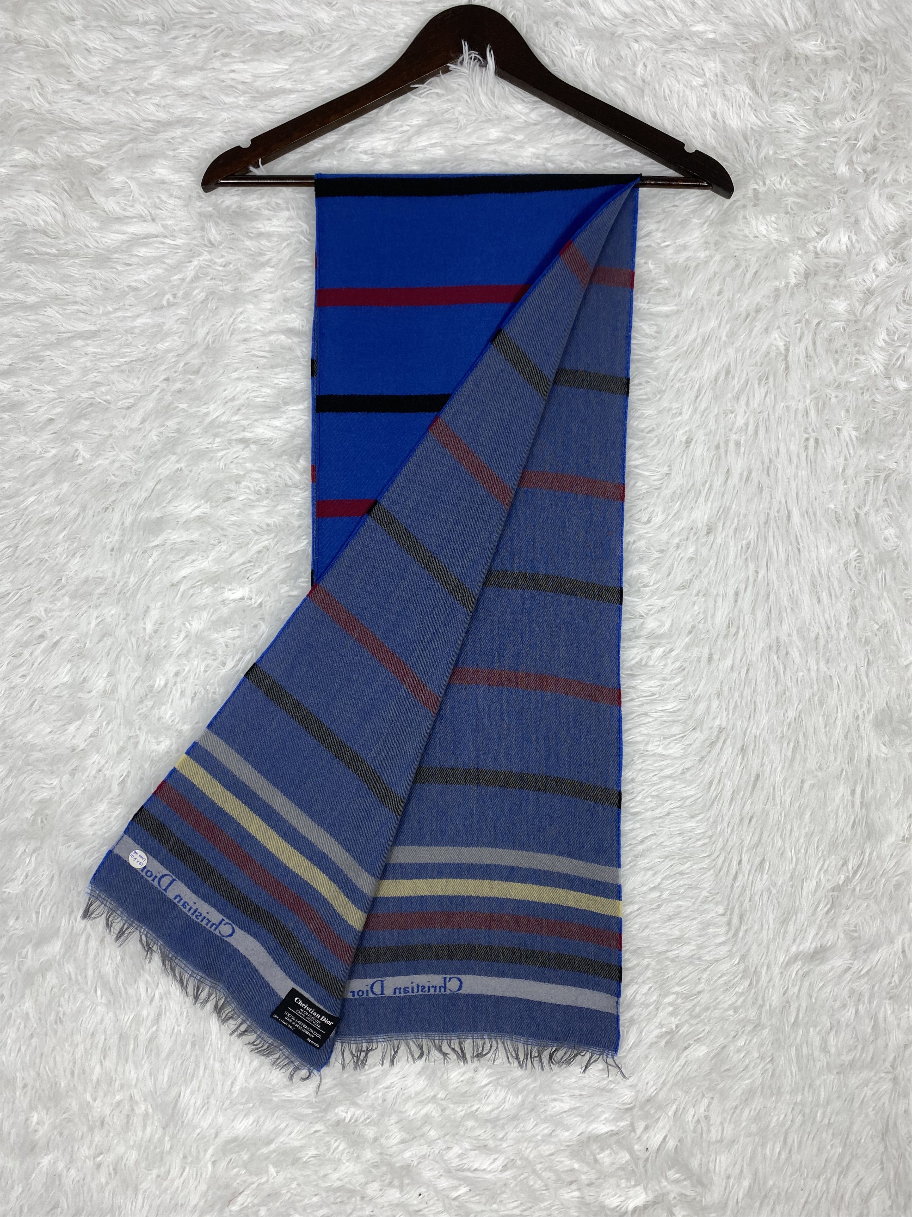Christian Dior Monsieur Vintage Christian Dior Scarf / Muffler Neckwear PM0047 Size ONE SIZE - 5 Thumbnail