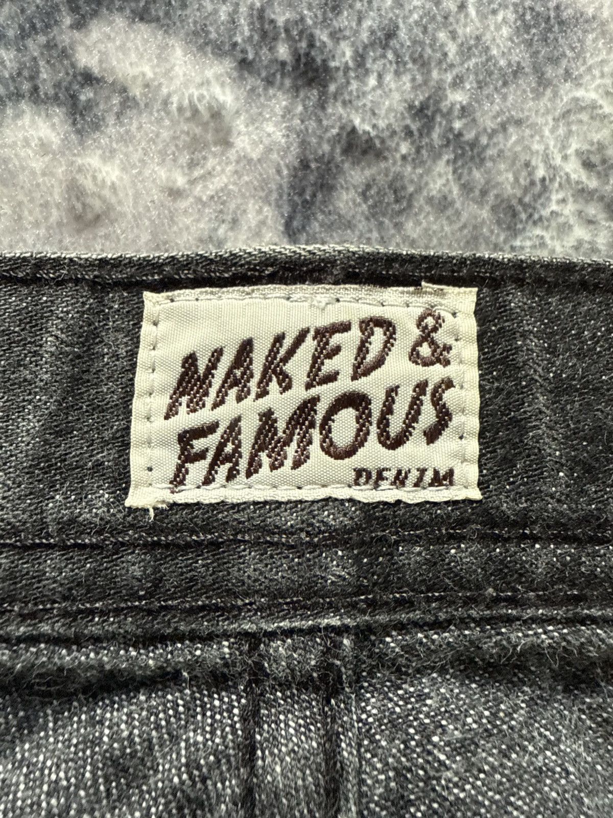 Naked & Famous Vintage Naked And Famous Weird Guy Grandrelle Denim Pants Size US 34 / EU 50 - 15 Thumbnail