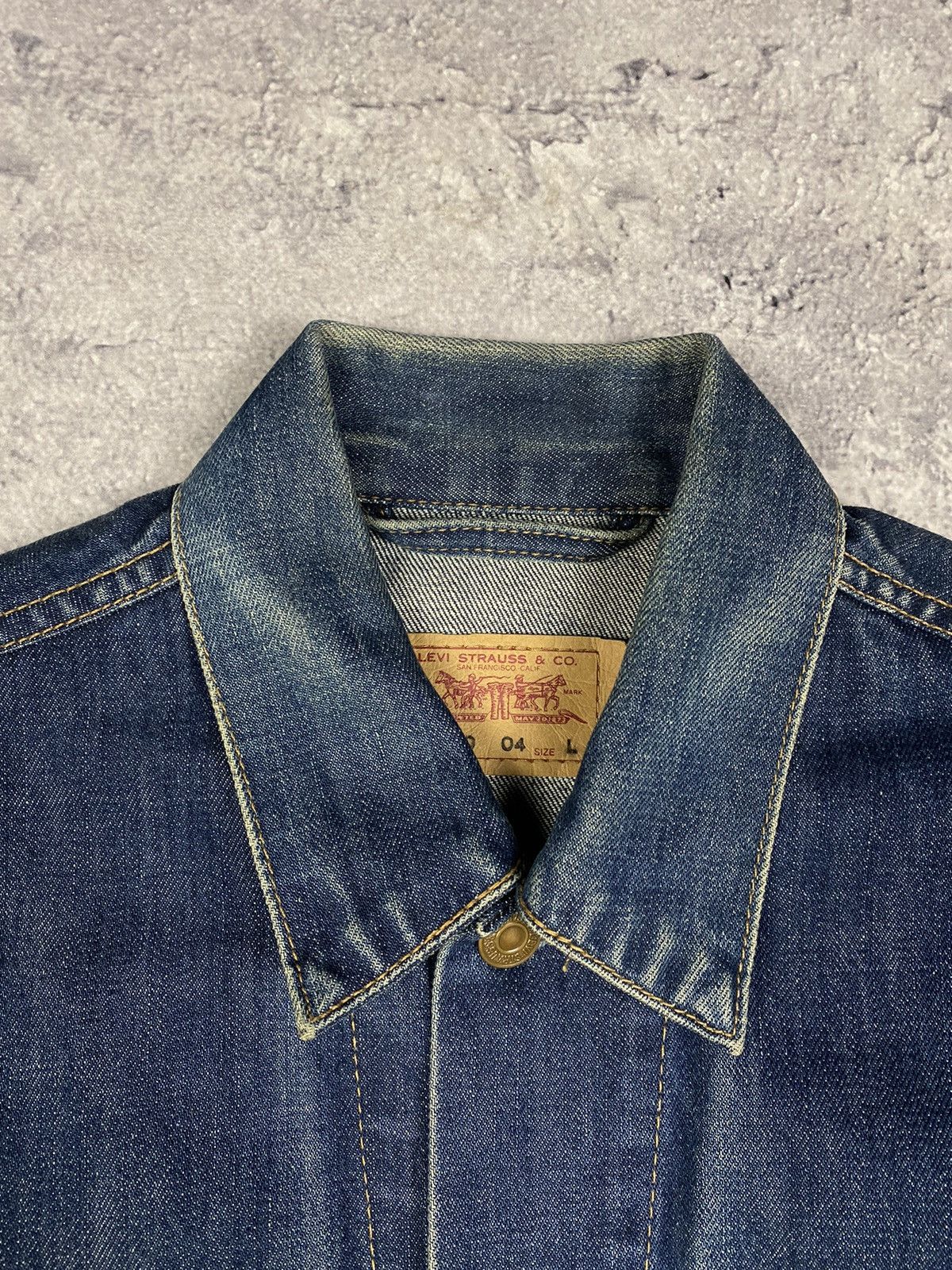 Levi's Vintage Levis Denim Jeans Trucker Jacket Bomber Size US L / EU 52-54 / 3 - 6 Thumbnail