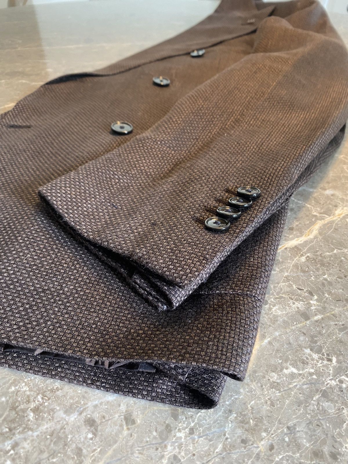 Tagliatore Exclusive Double Breasted Blazer Size 48R - 4 Thumbnail