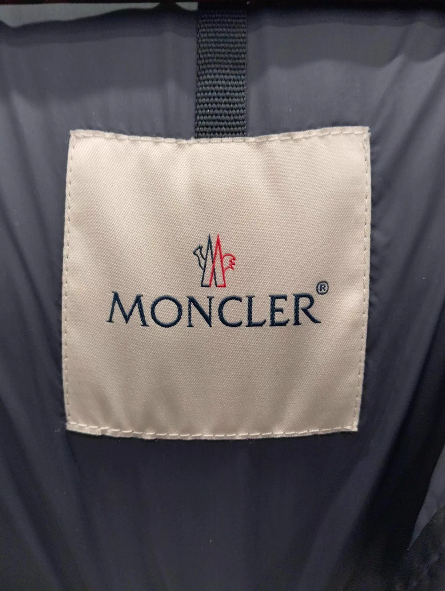 Moncler Moncler Navy Wool Paneled Puffer Jacket Size 2 Size XS / US 0-2 / IT 36-38 - 4 Thumbnail