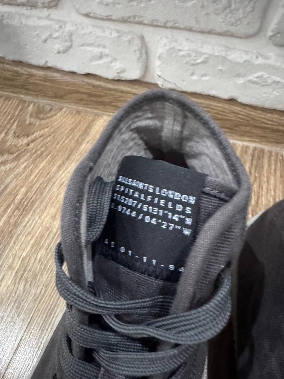 Allsaints Allsaints Max Canvas High Top Sneakers Shoes Size US 13 / EU 46 - 9 Thumbnail