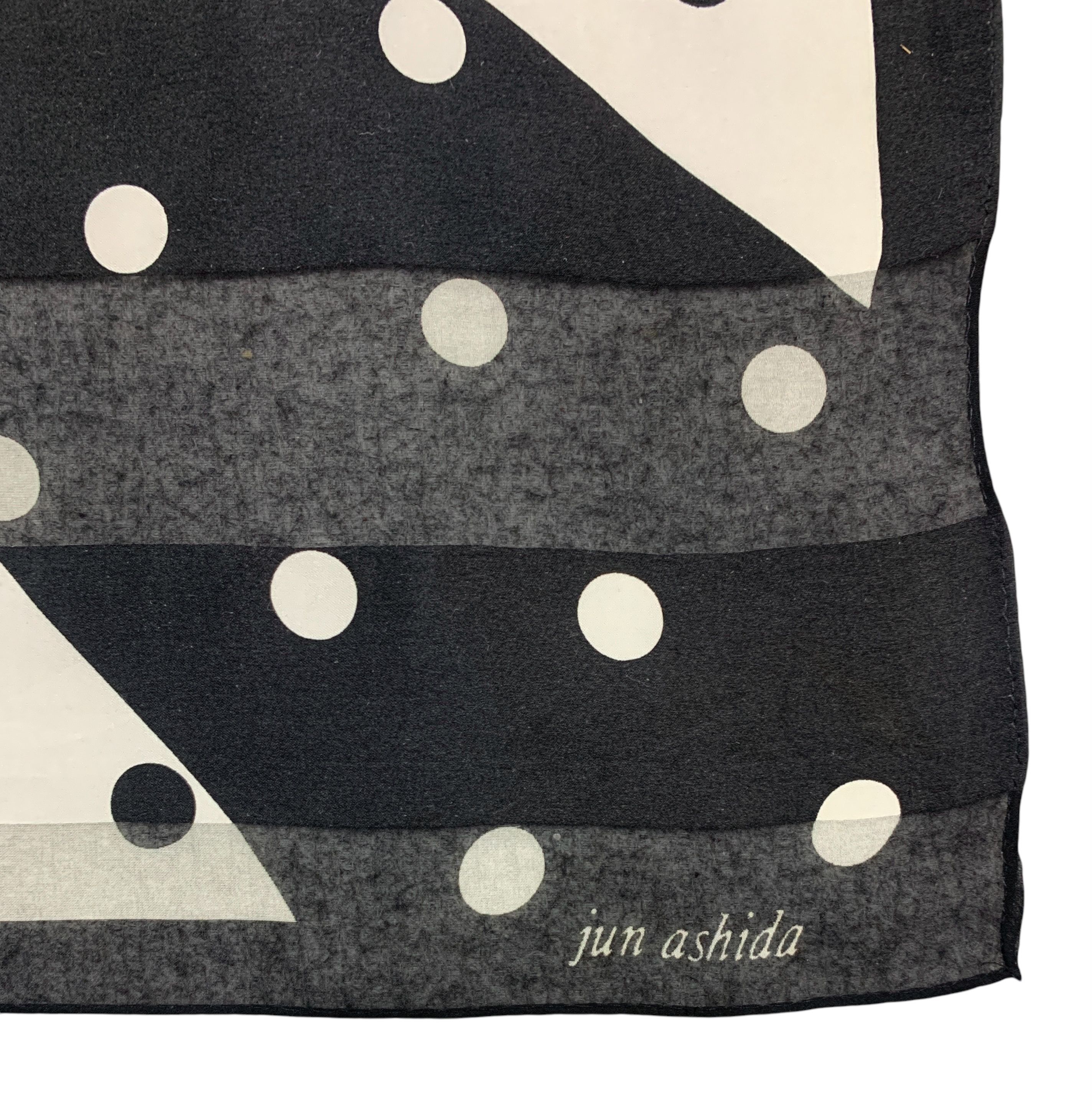Japanese Brand × Vintage Vintage Jun Ashida Silk Scarf Neckwear - SCA2129 Size ONE SIZE - 9 Thumbnail