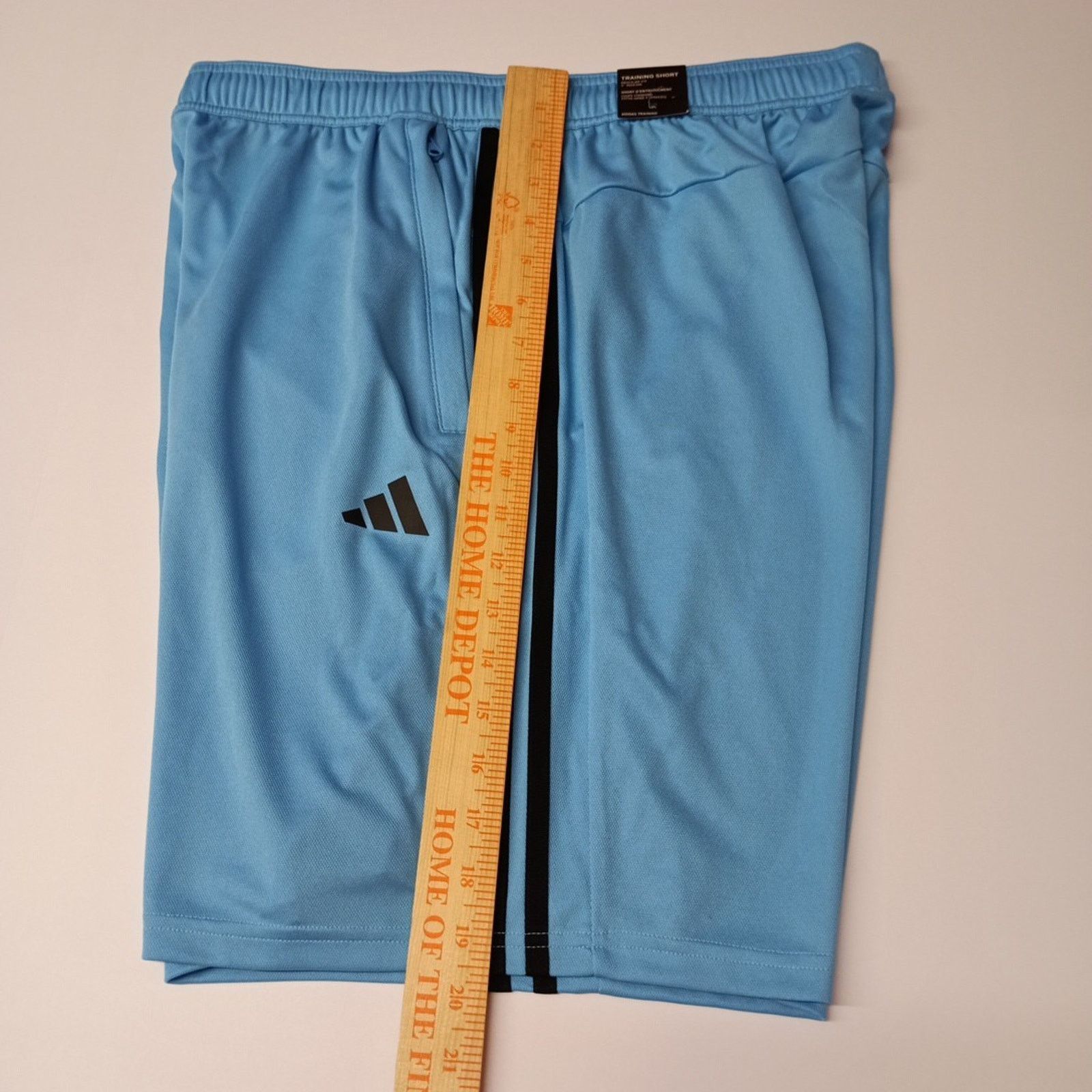 Adidas Adidas TR-ES PIQUE 3-Stripes Shorts Men's Size L Blue Black Size US 32 / EU 48 - 8 Thumbnail