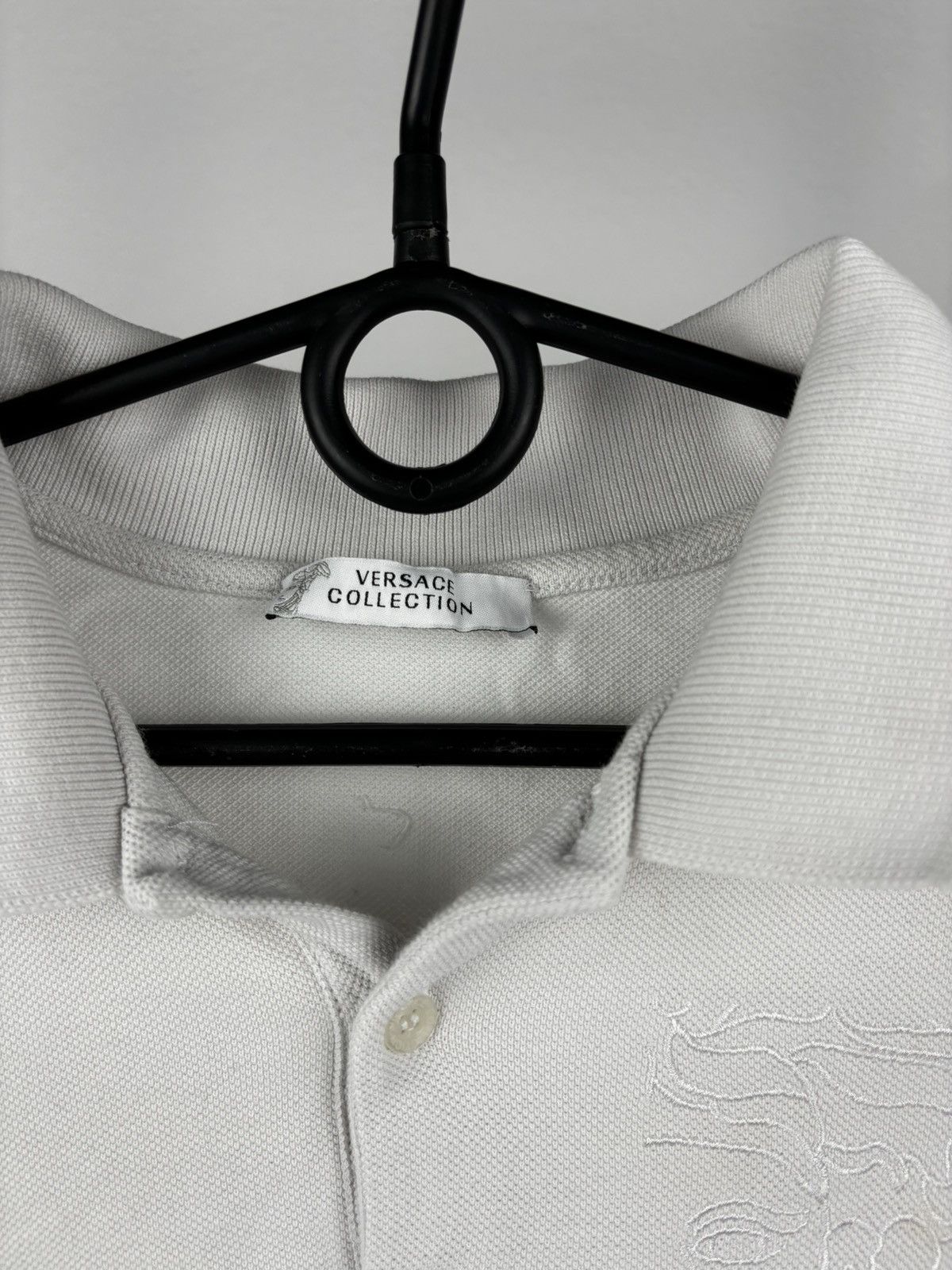 Versace Versace Big Logo Collection Polo size XL Size US XL / EU 56 / 4 - 3 Thumbnail