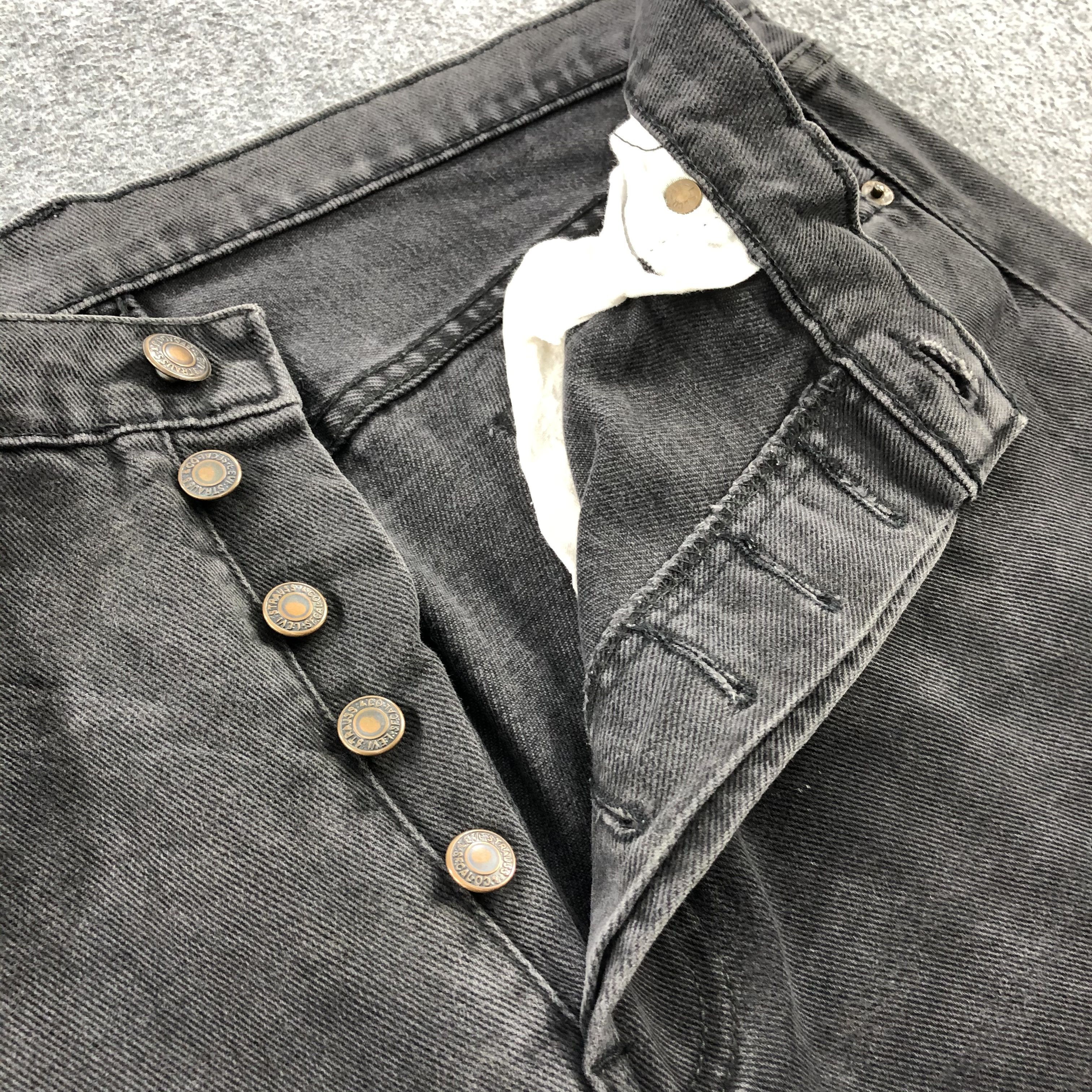 Levi's × Vintage Vintage 90s Levis 501 Jeans-JM1630 Size US 37 - 8 Thumbnail