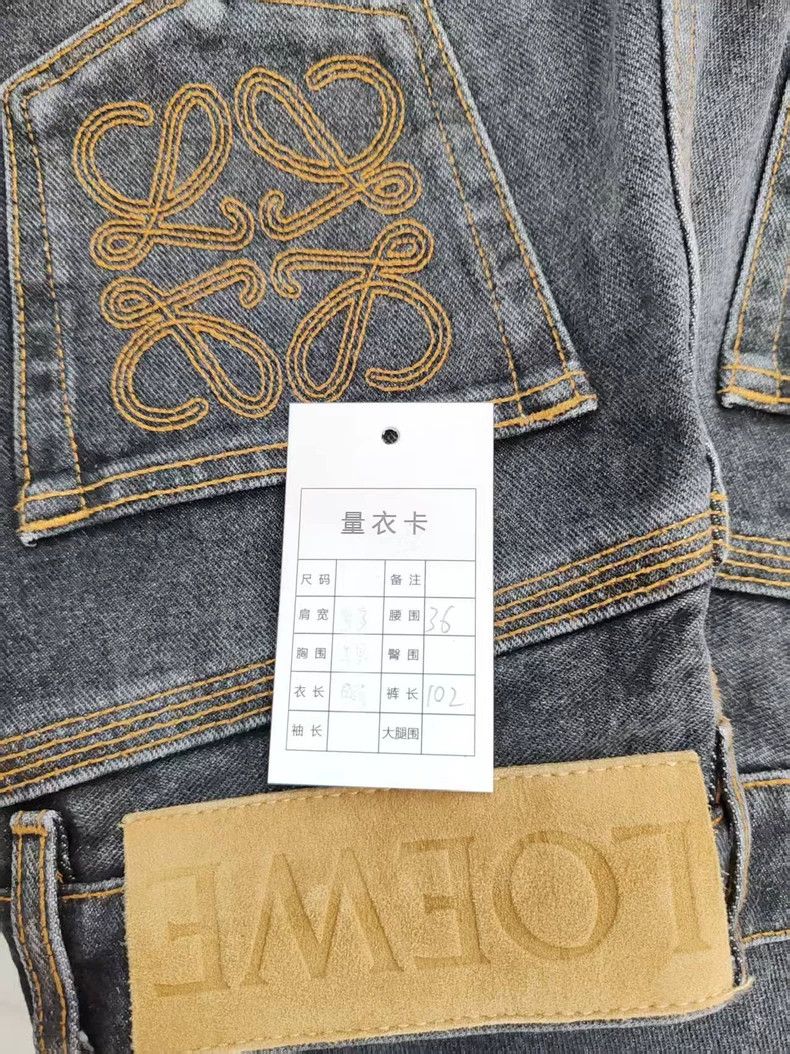 Loewe Loewe Embroidered logo jeans Size 24" / US 00 / IT 34 - 5 Thumbnail