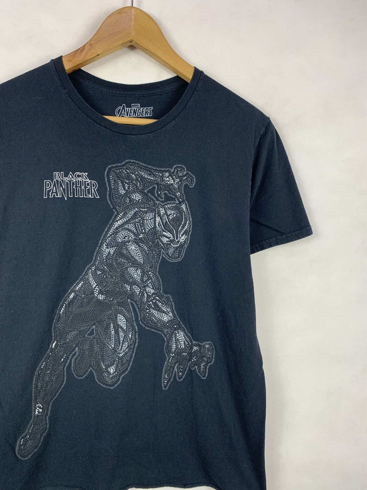 Marvel Comics Steals! Marvel Black Panther Superhero Comics Tee Size US S / EU 44-46 / 1 - 2 Thumbnail