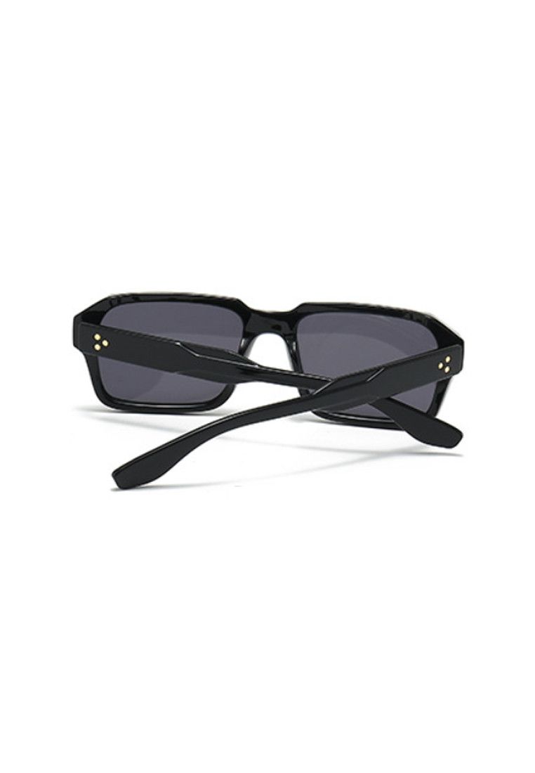 Other Black Round Frame Black Lens Polarized Sunglasses Size ONE SIZE - 3 Thumbnail