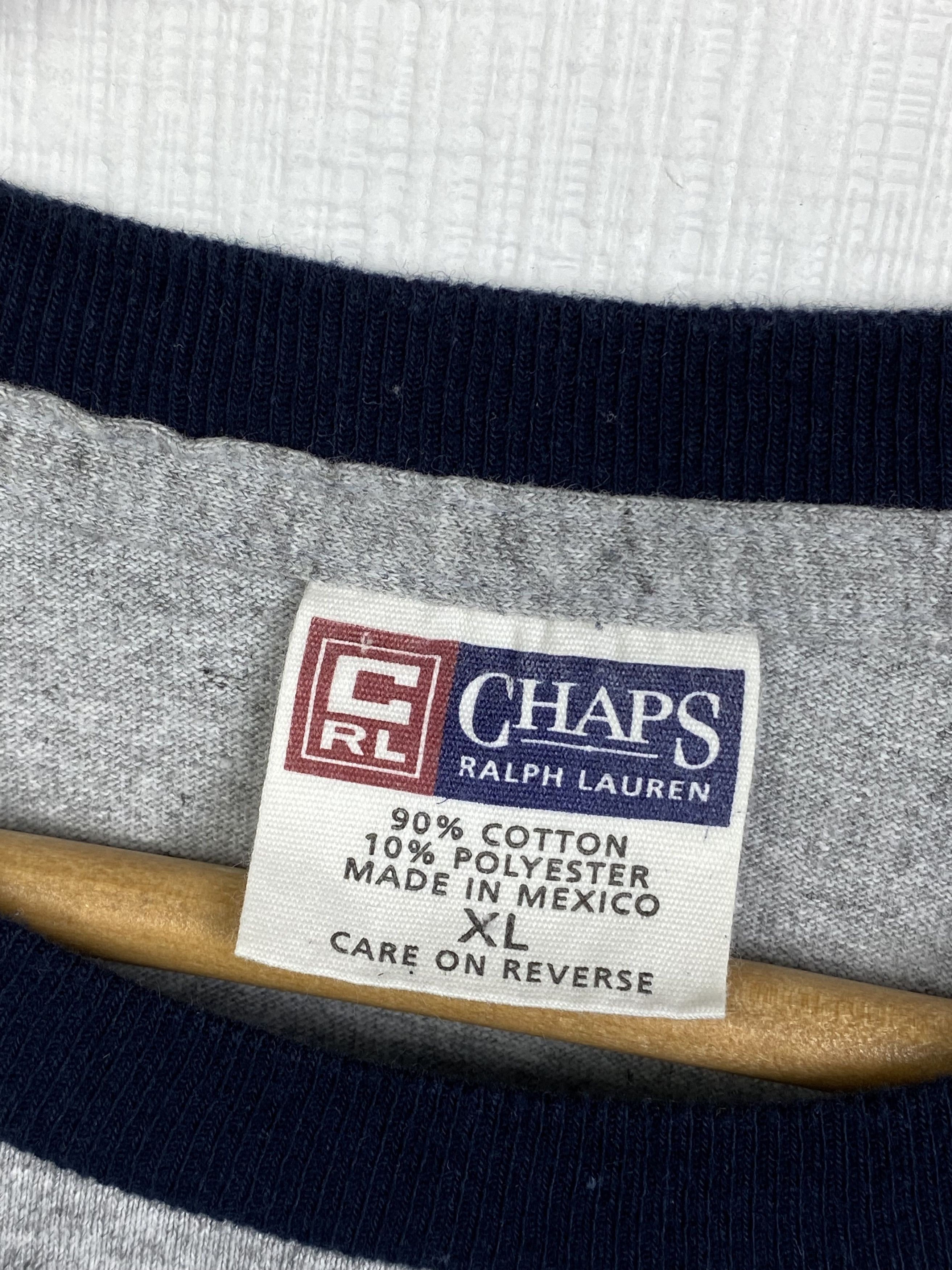 Chaps Ralph Lauren Chaps Ralph Lauren Vintage Sweatshirt Longsleeve Men size XL Size US XL / EU 56 / 4 - 3 Thumbnail