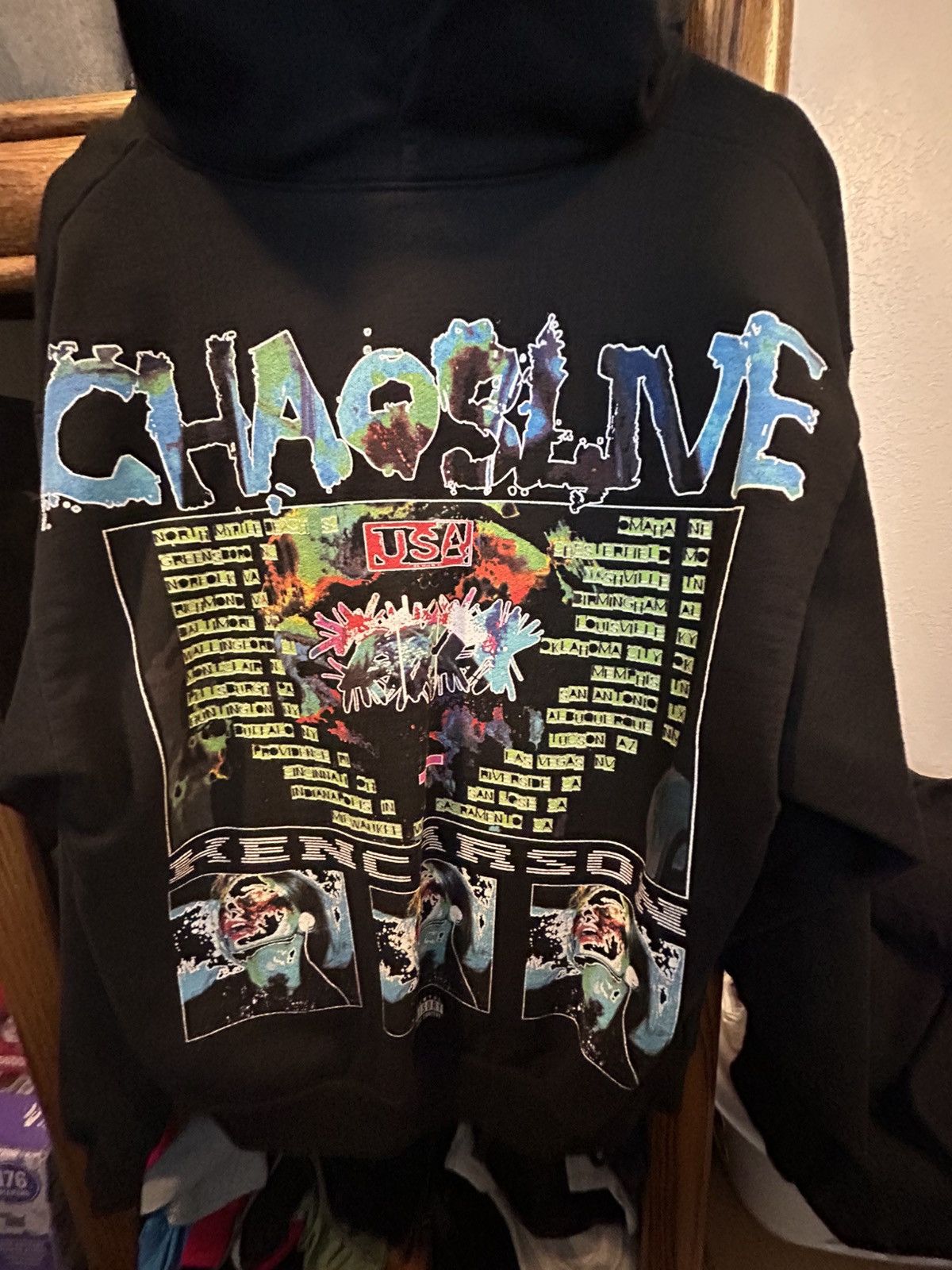 Ken Carson Tour Hoodie “Audio Ecstasy” Zipup