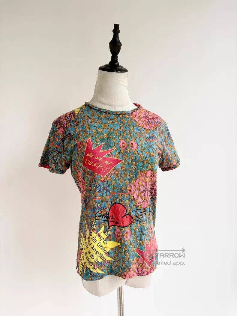 Vivienne Westwood Vivienne Westwood Colorful Graffiti Short Sleeve Size S / US 4 / IT 40 - 1 Thumbnail