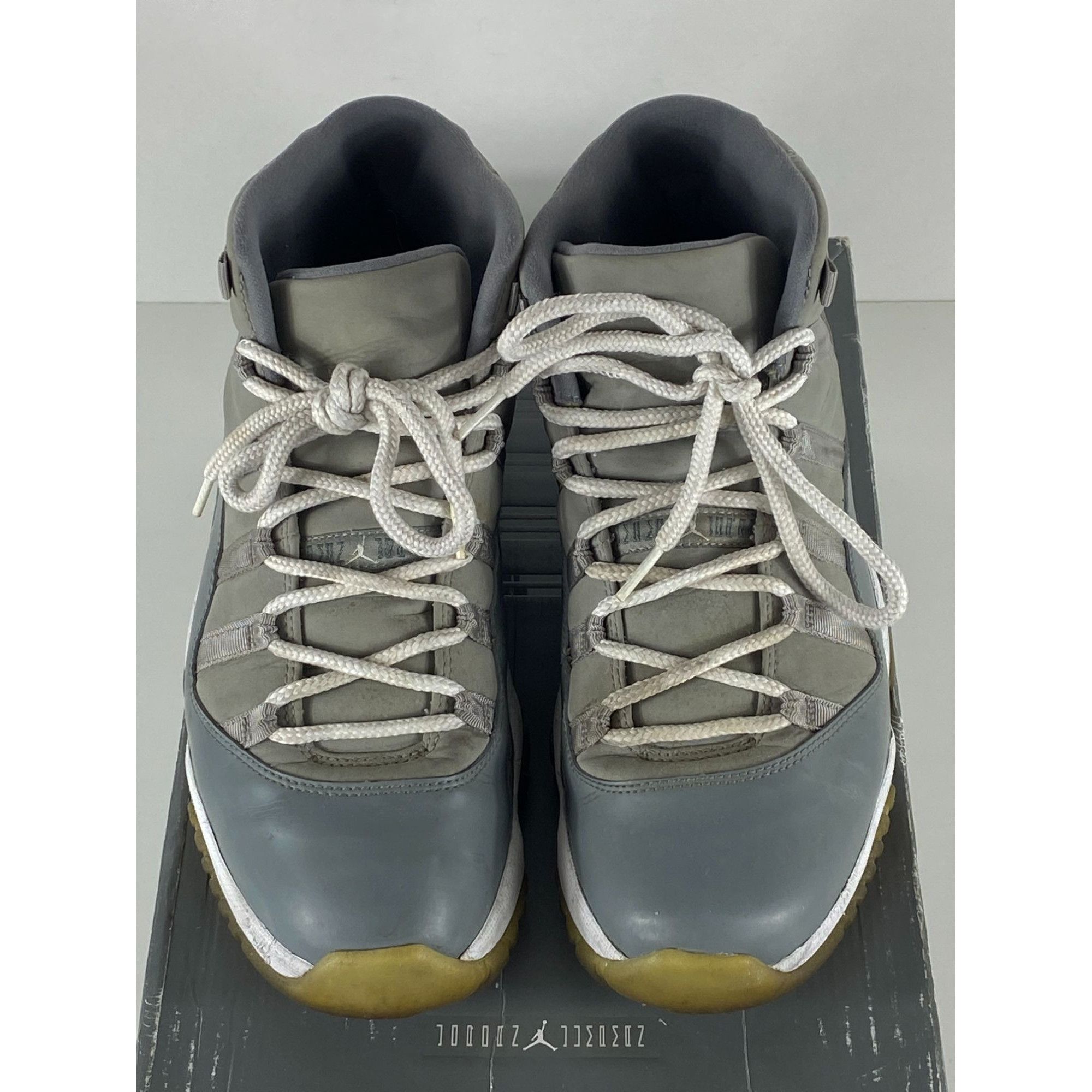Jordan Brand Air Jordan 11 Retro Cool Grey (2010) 378037-001 Size 10.5 US Size US 10.5 / EU 43-44 - 2 Thumbnail