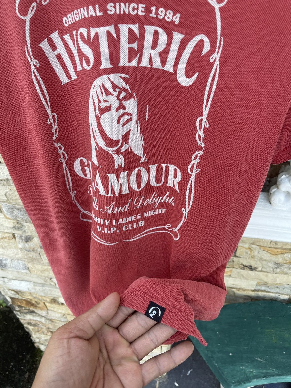 Hysteric Glamour Rare🔥Hysteric Glamour Naughty Ladies Night Polo Tee Size US M / EU 48-50 / 2 - 5 Thumbnail