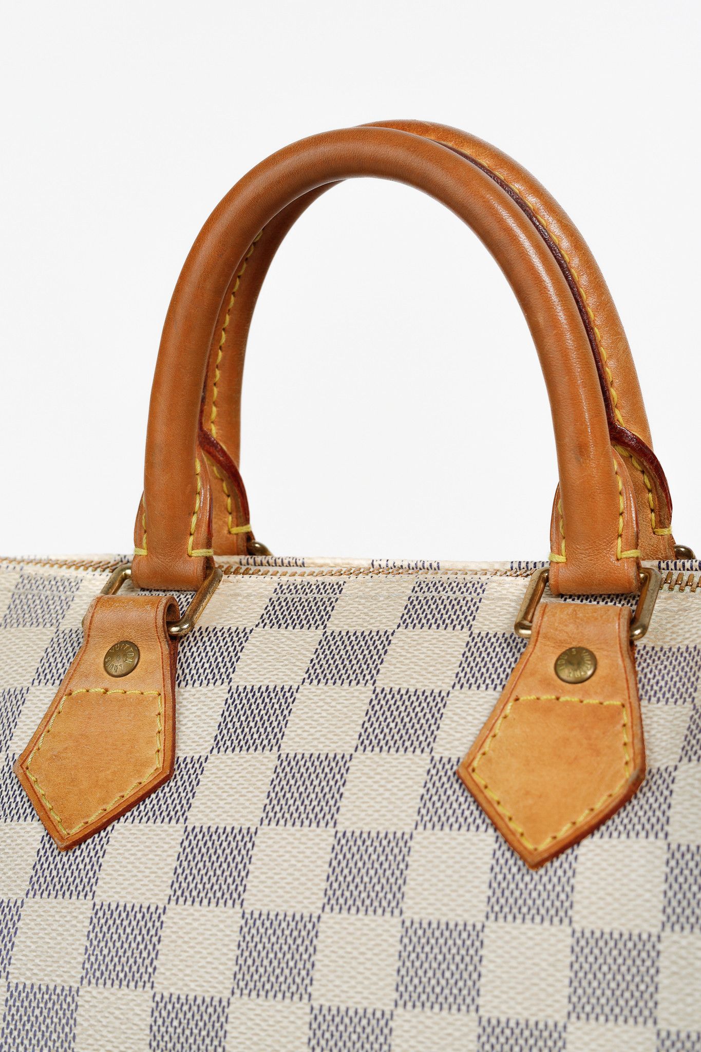 Louis Vuitton Louis Vuitton Vintage Speedy 25 Damier Azur Bag Size ONE SIZE - 6 Thumbnail