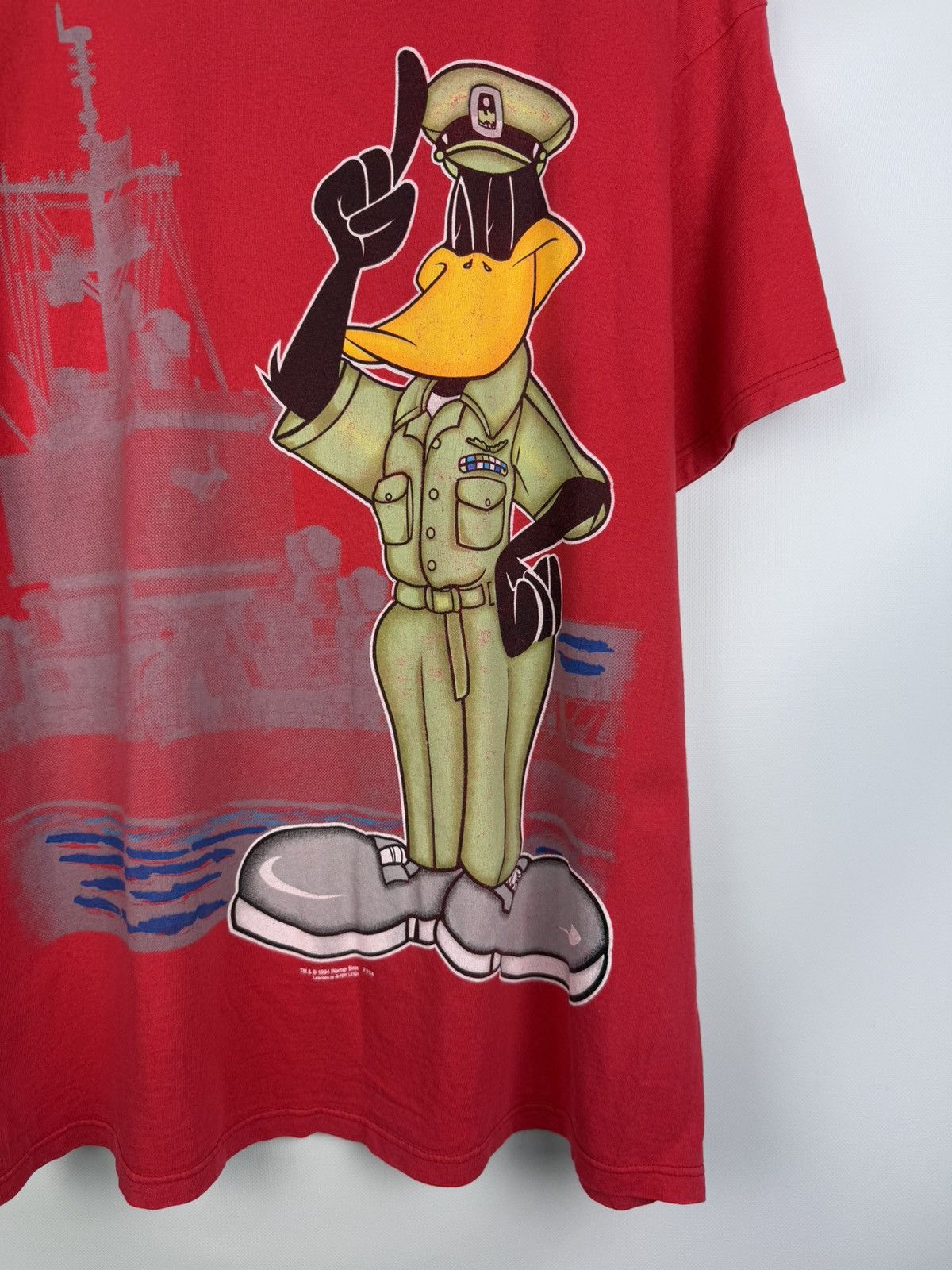 Vintage × Warner Bros Warner Brothers Looney Tunes Vintage 1994 Daffy Duck T Shirt Size US XL / EU 56 / 4 - 6 Thumbnail