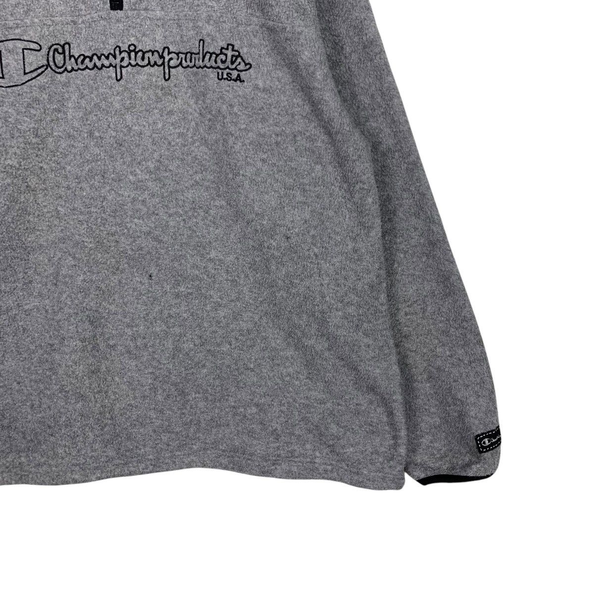 Champion CHAMPION Polartec Big Logo Half Zip Pullover Fleece 1954-C85 Size US L / EU 52-54 / 3 - 4 Thumbnail