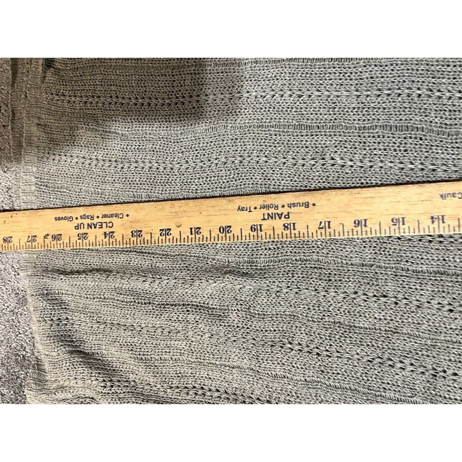 Eddie Bauer VINTAGE Eddie Bauer AKA Sweater Shirt Womens Large Gray Linen Rayon Knit Crew Neck Ribbed 3/4 Sleeve Pullover Size L / US 10 / IT 46 - 5 Thumbnail