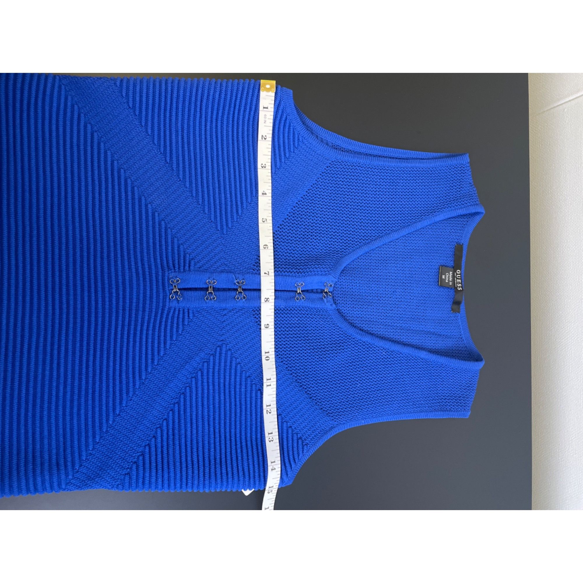 Guess Guess Women's Blue Sleeveless Maxi Dress Stretch Size M SKU Size M / US 6-8 / IT 42-44 - 6 Thumbnail