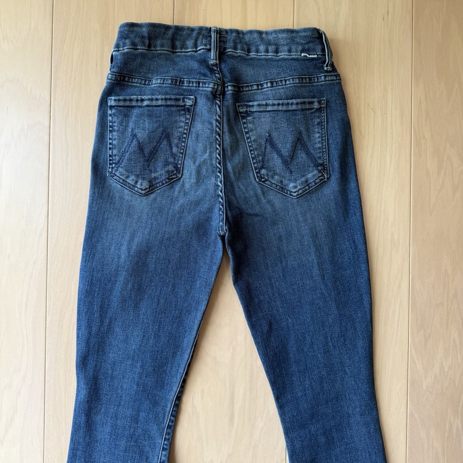 MOTHER Mother Looker Jeans Women's 25 Blue High Waisted Medium Wash Size 25" / US 0 / IT 36 - 7 Thumbnail