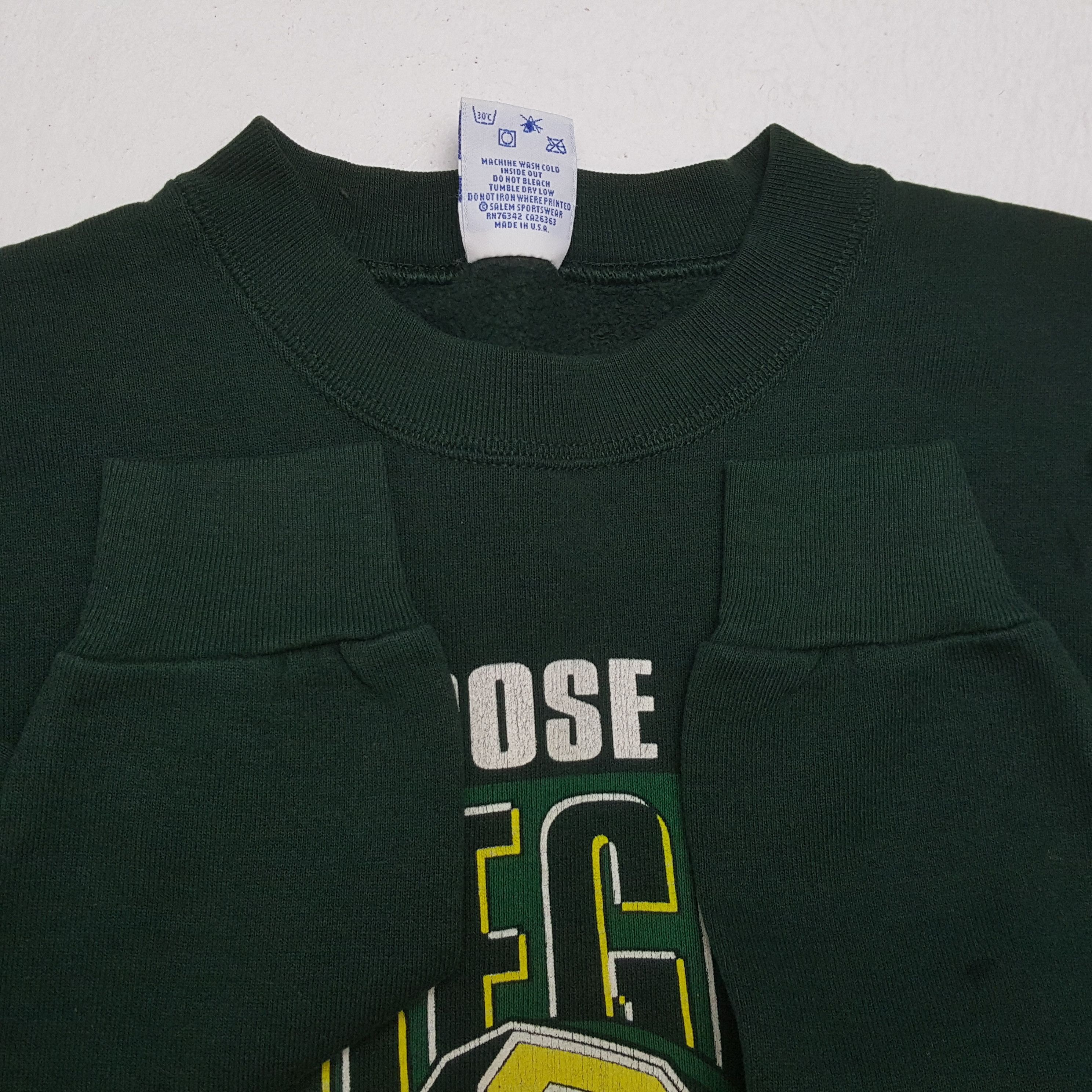 Disney × NFL × Vintage Vintage 90's OREGEN x DUCKS DISNEY NFL Team Sweatshirts Size US S / EU 44-46 / 1 - 9 Thumbnail