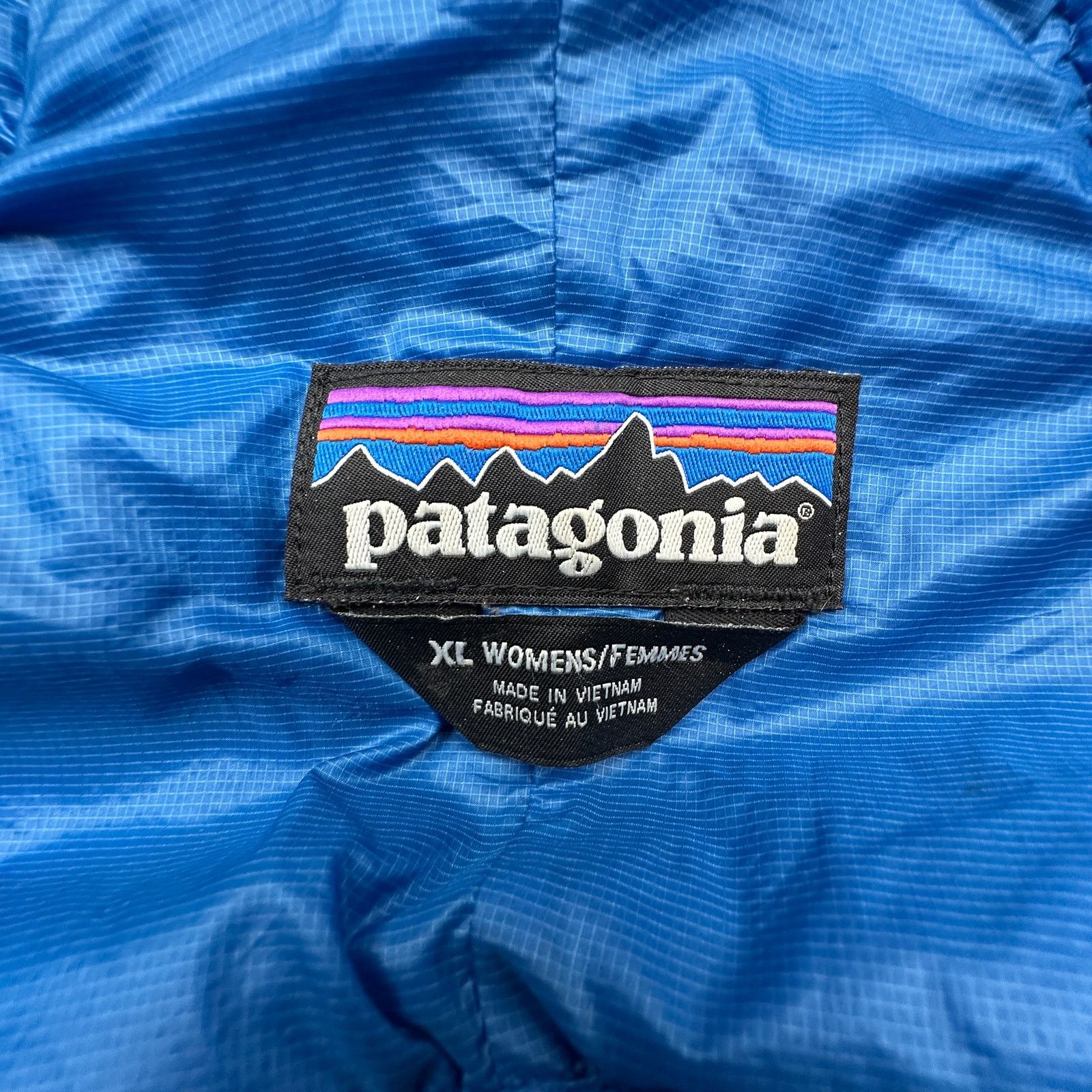 Patagonia Patagonia 84070 Micro Puff Blue Jacket Womens XL Puffer Size XL / US 12-14 / IT 48-50 - 3 Thumbnail
