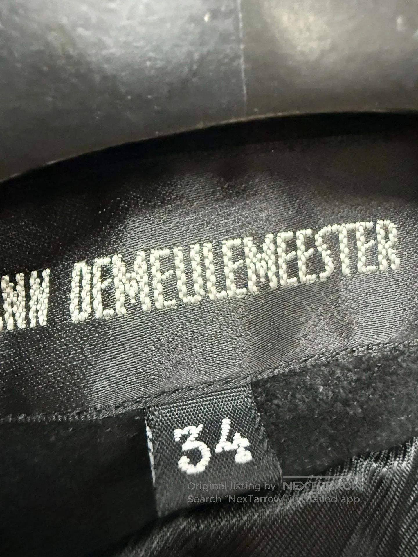 Ann Demeulemeester Ann Demeulemeester Distressed Sheepskin Blazer. Size XXS / US 00 / IT 34 - 6 Thumbnail
