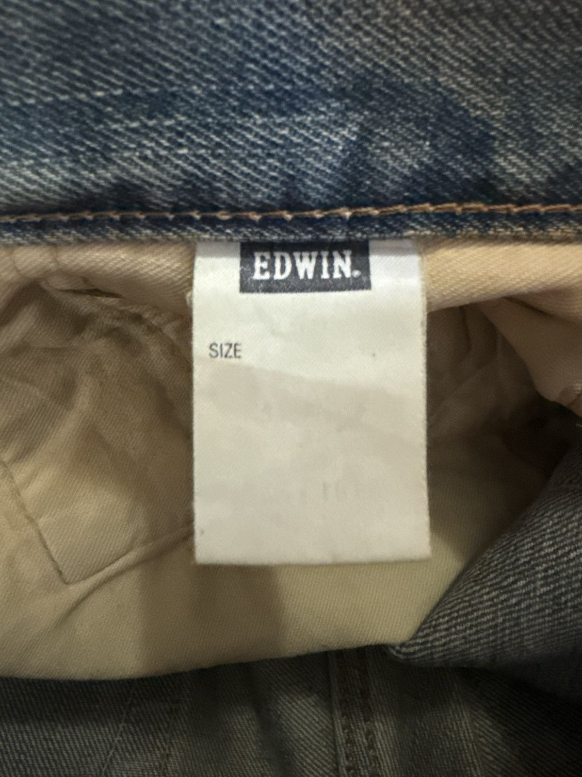 Edwin Vintage Edwin 505 Mud Wash Distressed Repaired Loose Jeans Size US 32 / EU 48 - 18 Thumbnail