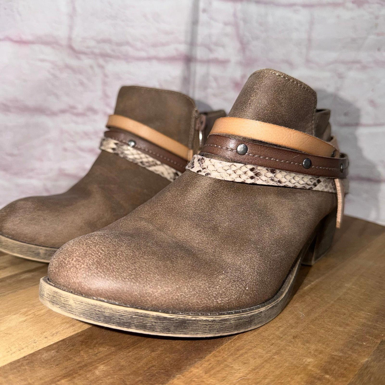 Other Jellypop Nashville Women's Ankle Boots in Brown Size 7 Size US 7 / IT 37 - 6 Thumbnail