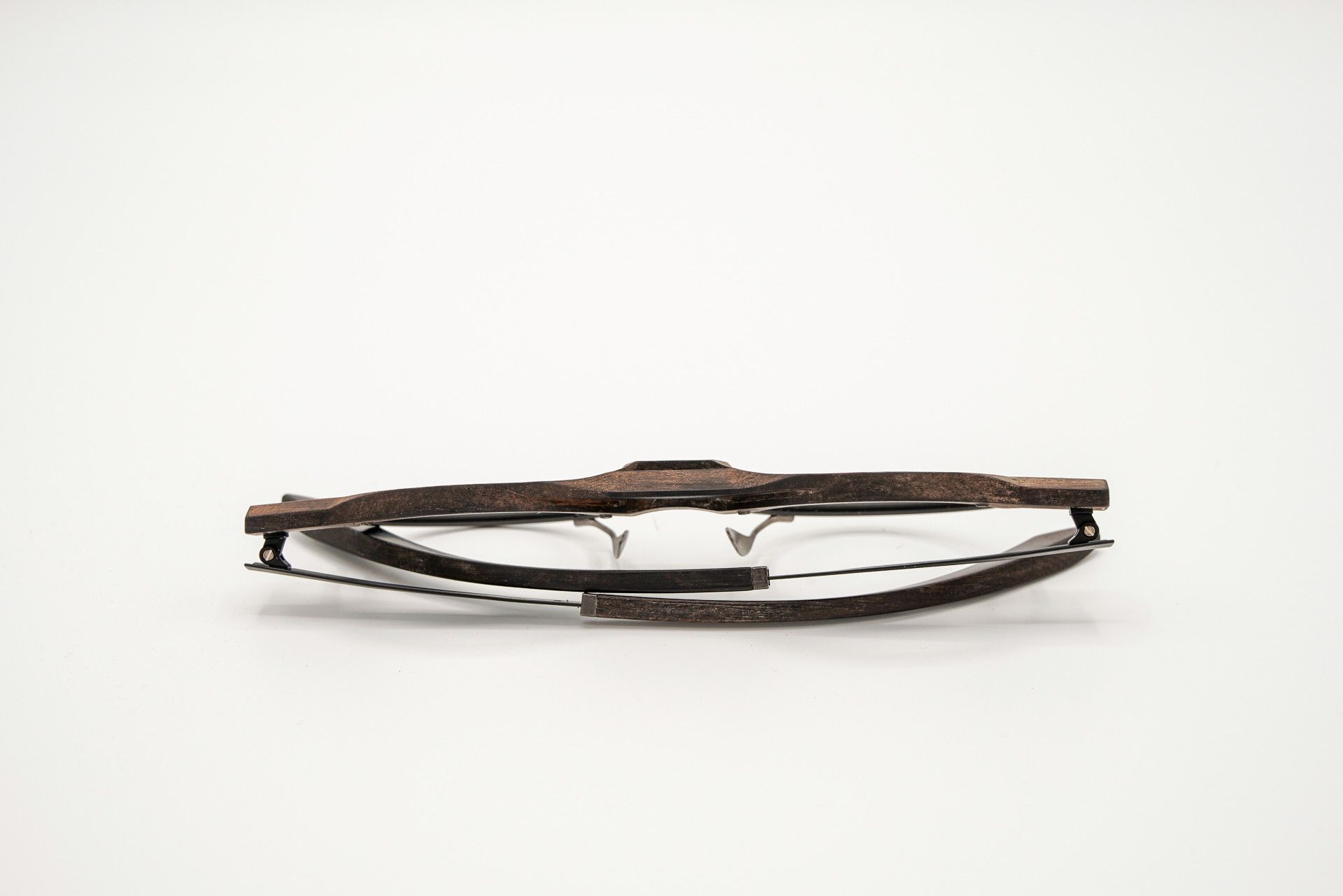 Rigards RIGARDS RG2046WD Blackwood Titanium Round Eyewear – Unworn Size ONE SIZE - 11 Thumbnail