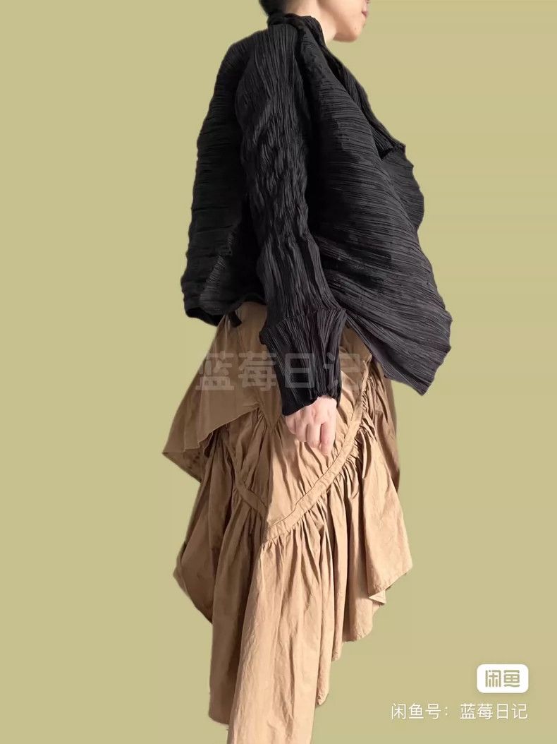 Issey Miyake Issey Miyake size:2 Brown main line metal aurora jacket Size M / US 6-8 / IT 42-44 - 7 Thumbnail