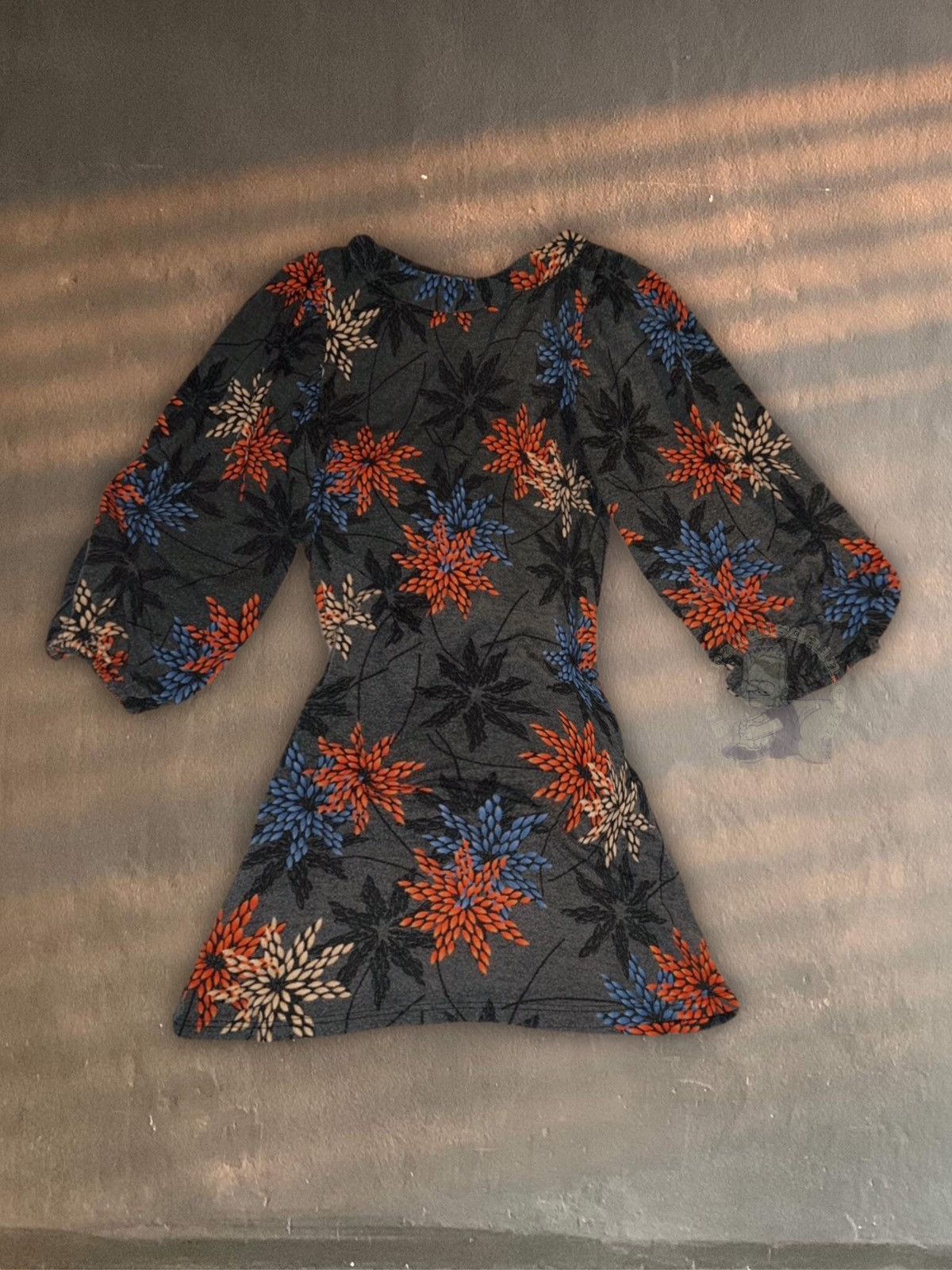 Vintage EDC lantern sleeve keyhole 60s batwing burning man festival Size S / US 4 / IT 40 - 1 Thumbnail