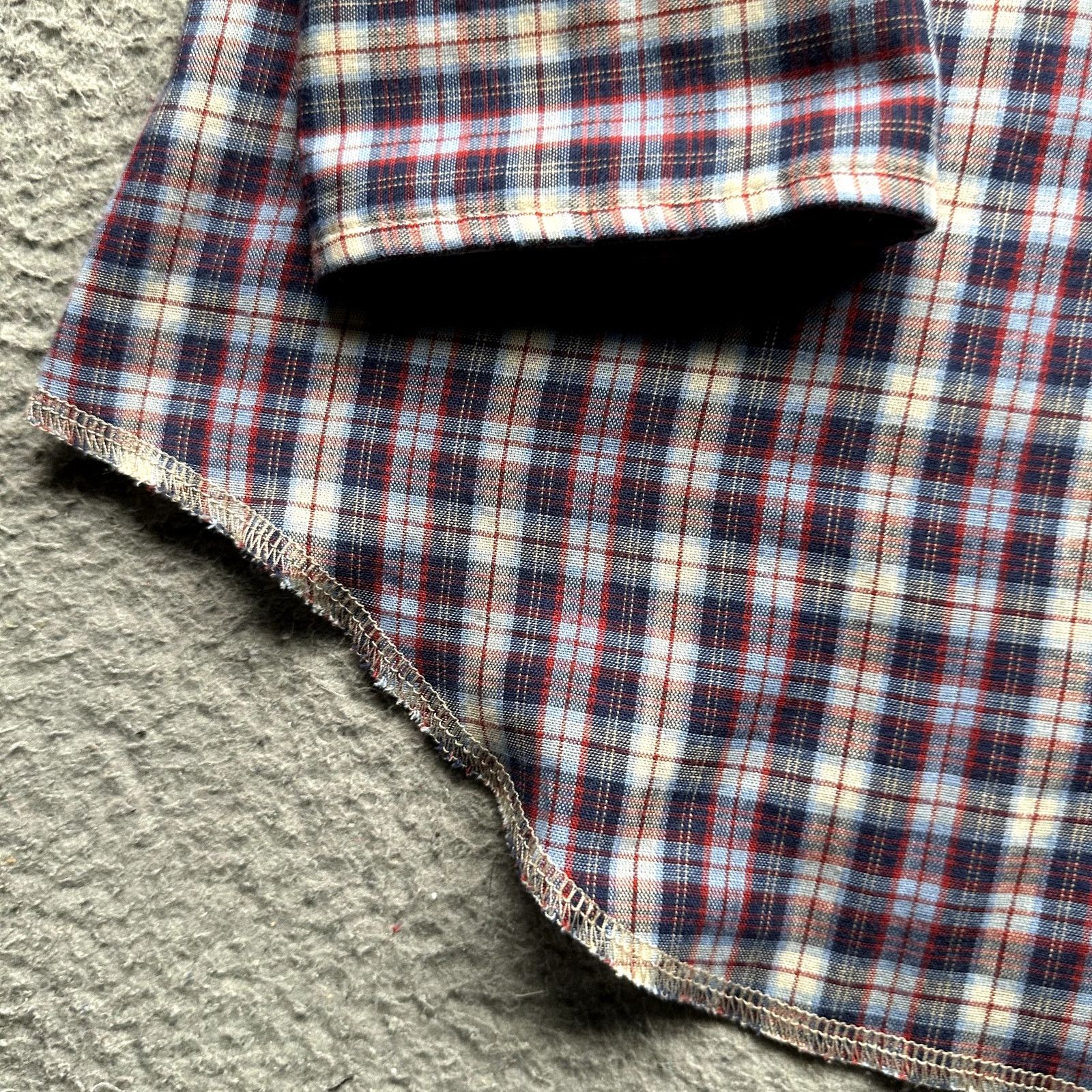 Wrangler Vintage 80s Wrangler Western Pearl Snap Plaid Shirt Mens XL Size US XL / EU 56 / 4 - 11 Thumbnail