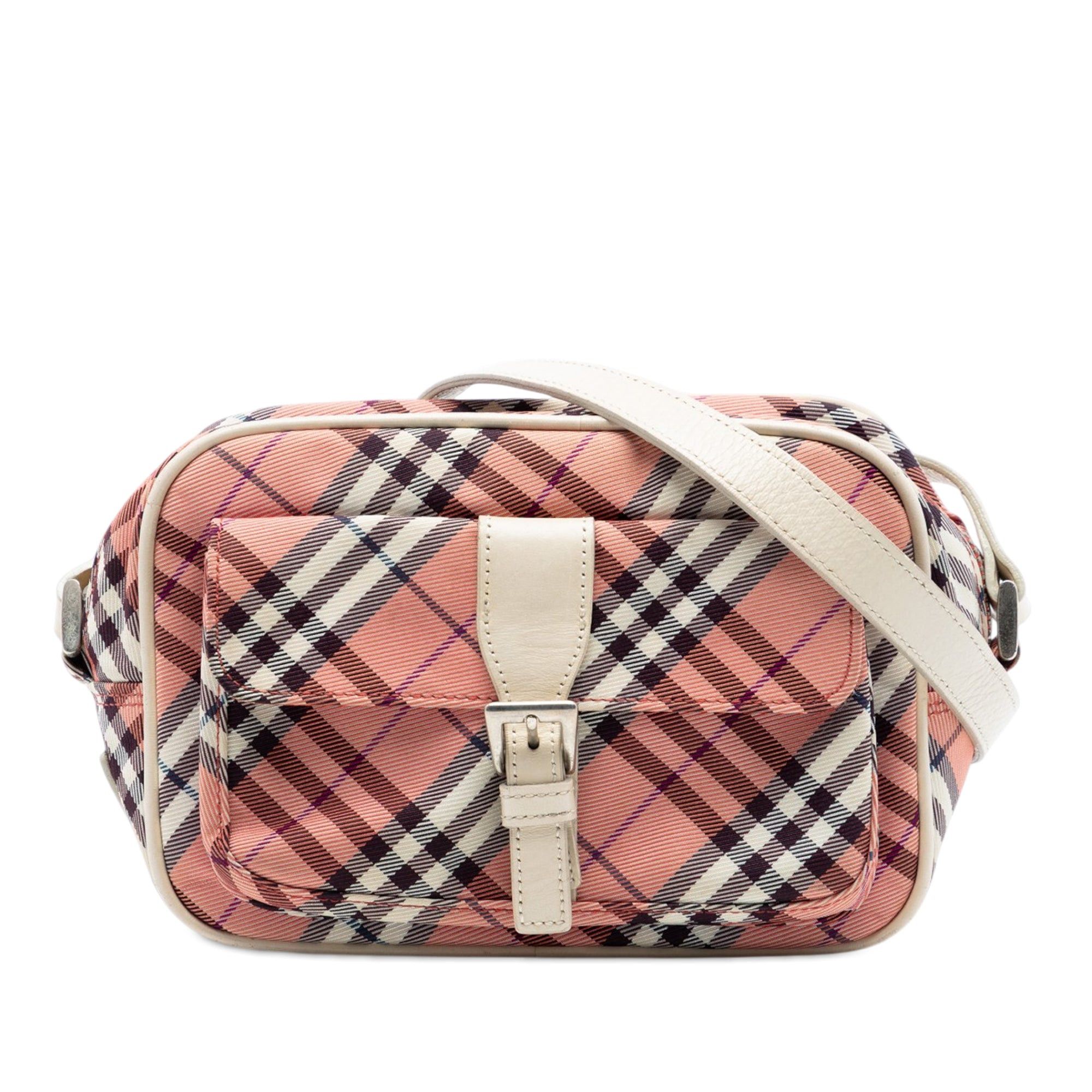 Burberry Nova Check Canvas Crossbody Size ONE SIZE - 1 Thumbnail
