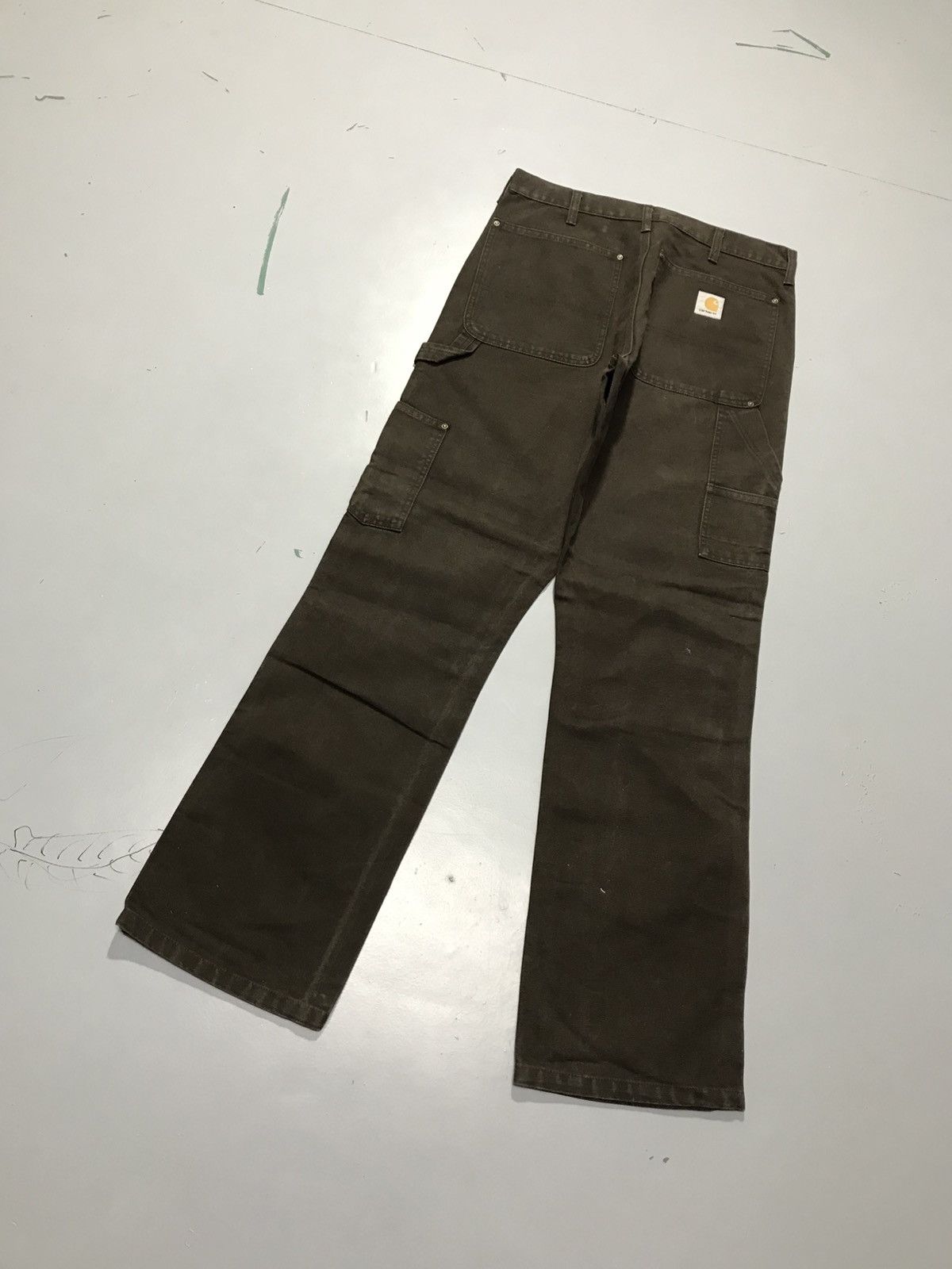 Carhartt Vintage carhartt double knee workwear pant Size US 32 / EU 48 - 8 Thumbnail