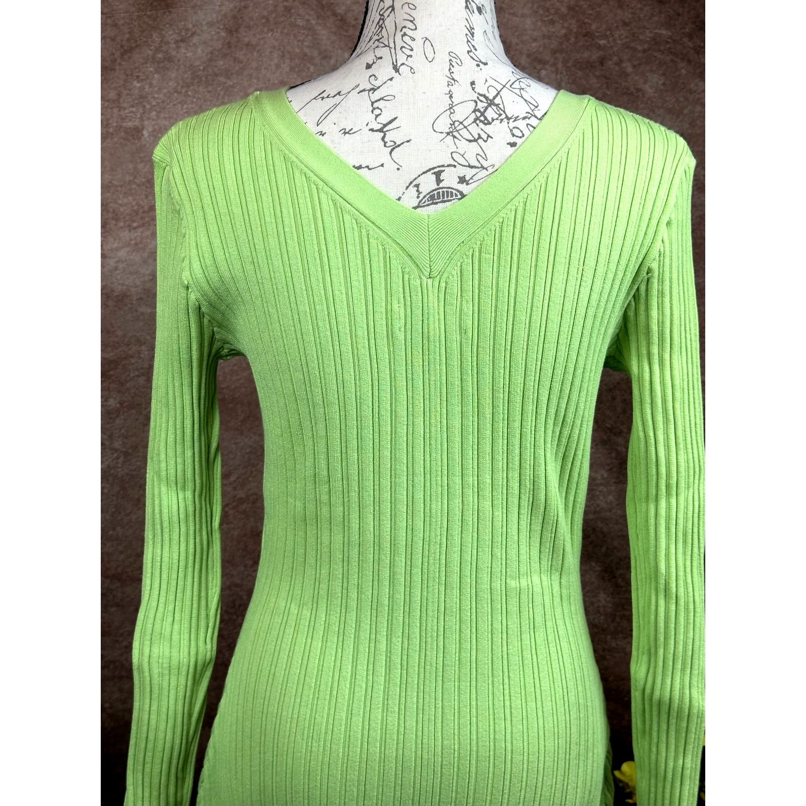 Other LITA By Ciara Rib Cardigan Button Front Midi Dress - Lime -S Size S / US 4 / IT 40 - 13 Thumbnail
