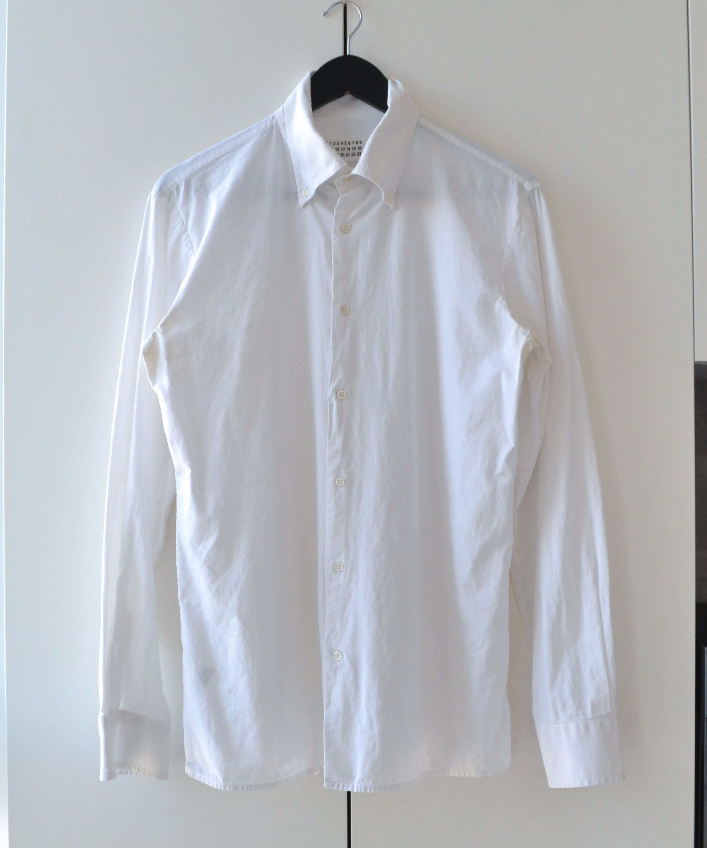 Maison Margiela Maison Margiela Shirt Long Sleeve VIntage F/W2002 White Size US L / EU 52-54 / 3 - 2 Thumbnail