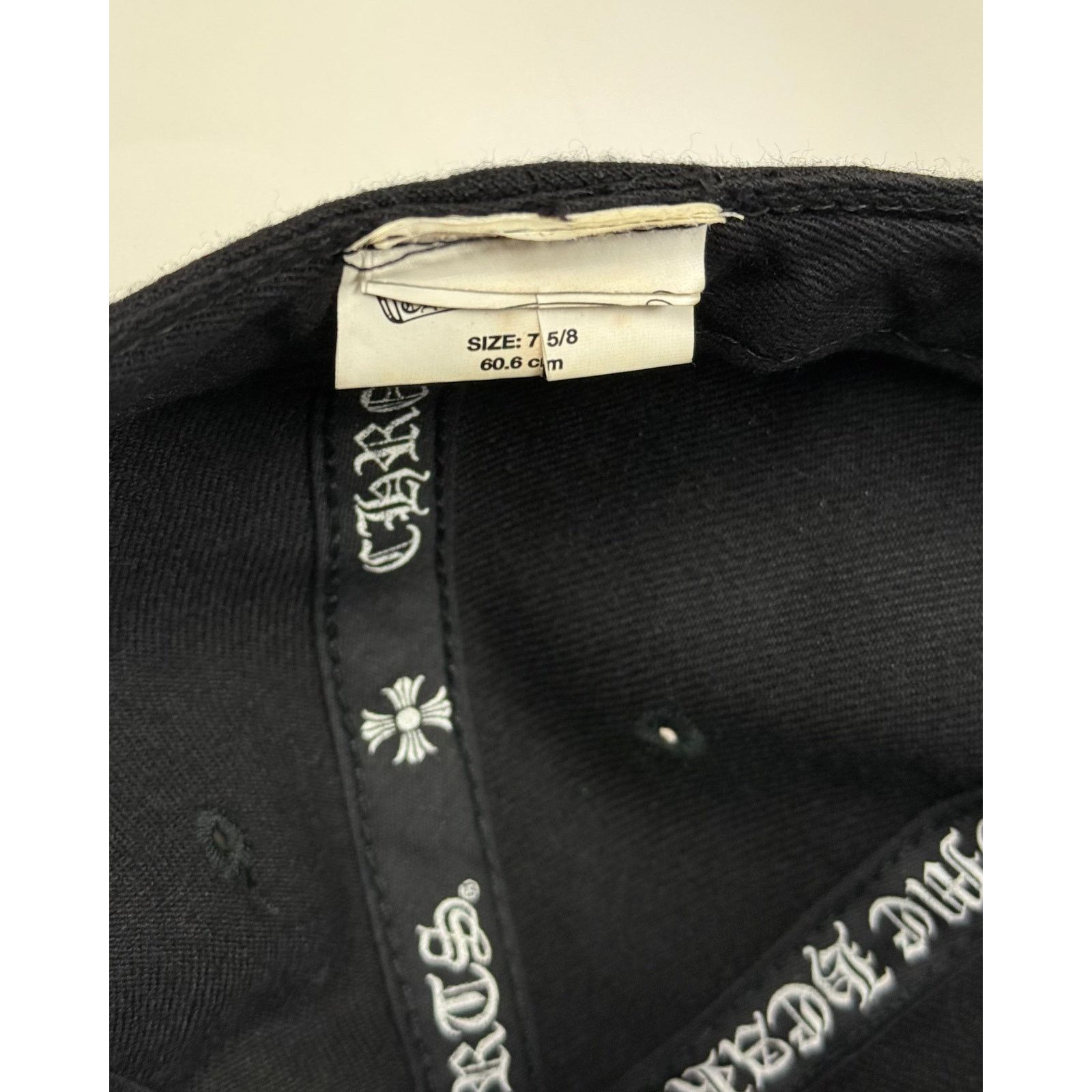 Chrome Hearts Chrome Hearts Black Tonal Horseshoe Cap Size ONE SIZE - 4 Thumbnail