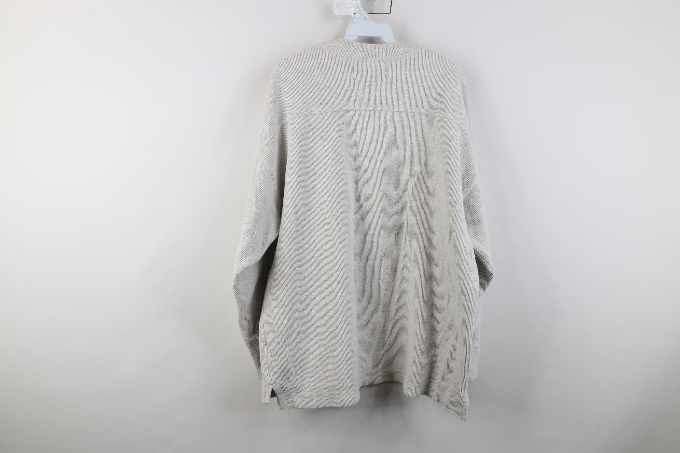 Vintage Vintage 90s Streetwear Heavyweight Knit Henley T-Shirt USA Size US M / EU 48-50 / 2 - 11 Thumbnail
