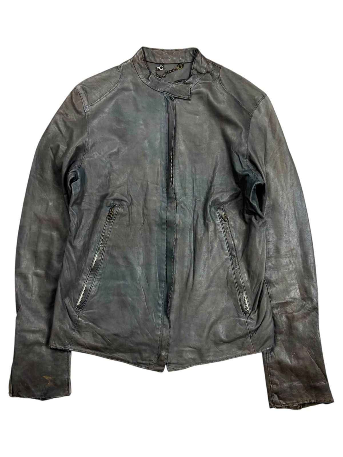 Ekam 2000s Sisii - CCP Style Leather Jacket Size US M / EU 48-50 / 2 - 3 Thumbnail