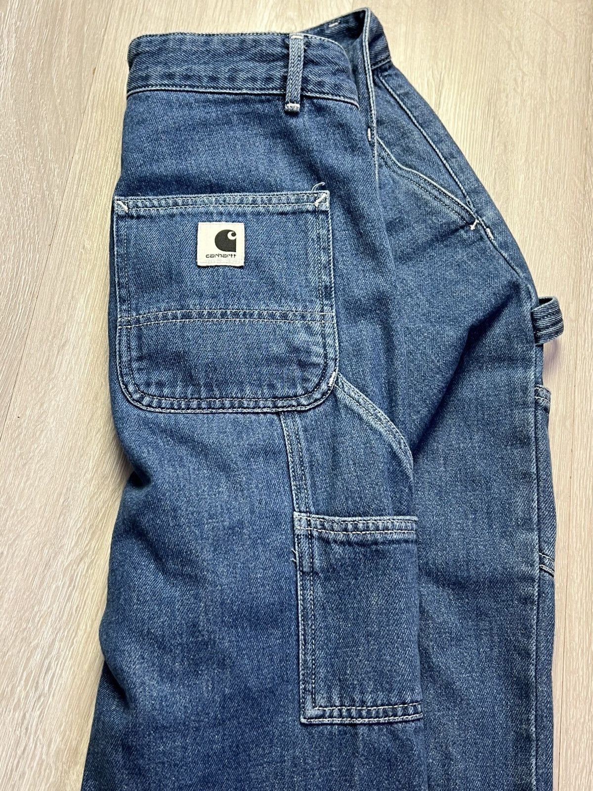 Carhartt Carhartt white label carpenter jeans baggy skater grunge Size US 28 / EU 44 - 4 Thumbnail